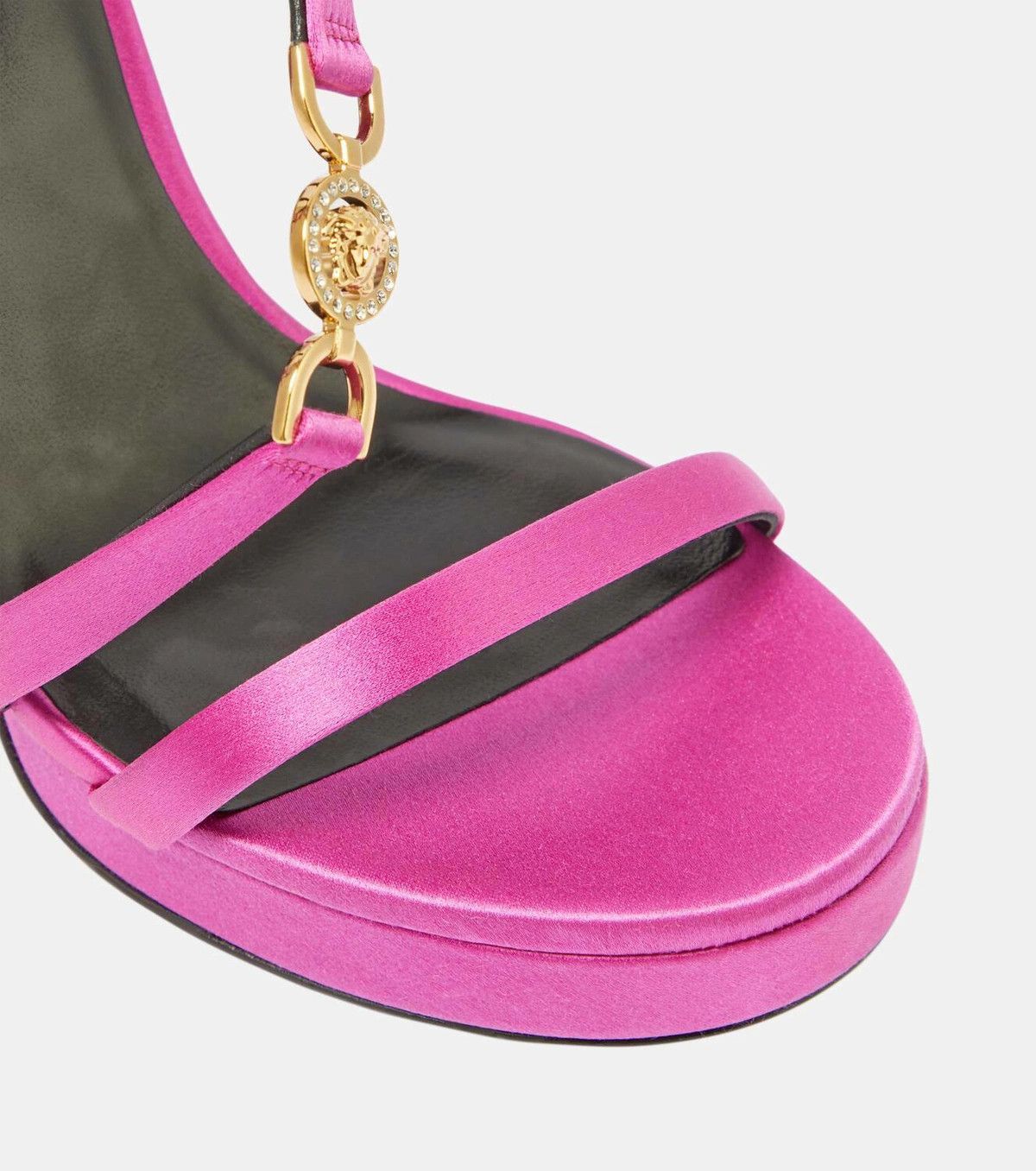 Versace o1y0226 Ankle Strap Sandals in Fuchsia Size US 8 / IT 38 - 3 Thumbnail