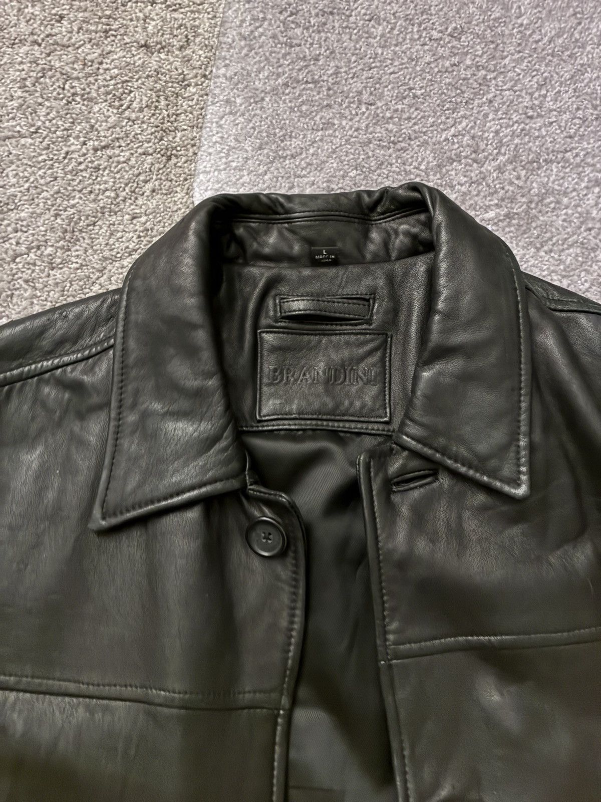 Brandini Leather coat from Brandini Size US L / EU 52-54 / 3 - 1 Thumbnail