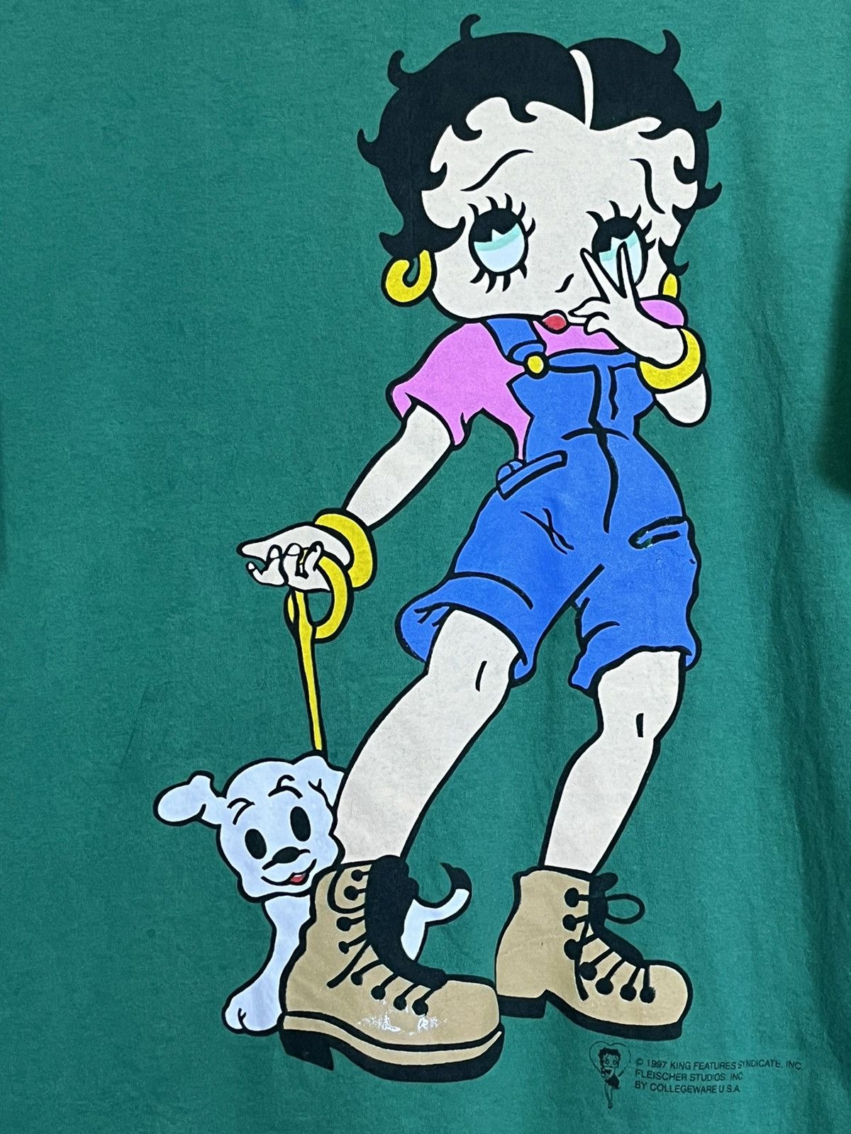 Cartoon Network SICK 90s VINTAGE 90s BETTY BOOP 1997 TEE SHIRT Size US XXL / EU 58 / 5 - 3 Thumbnail