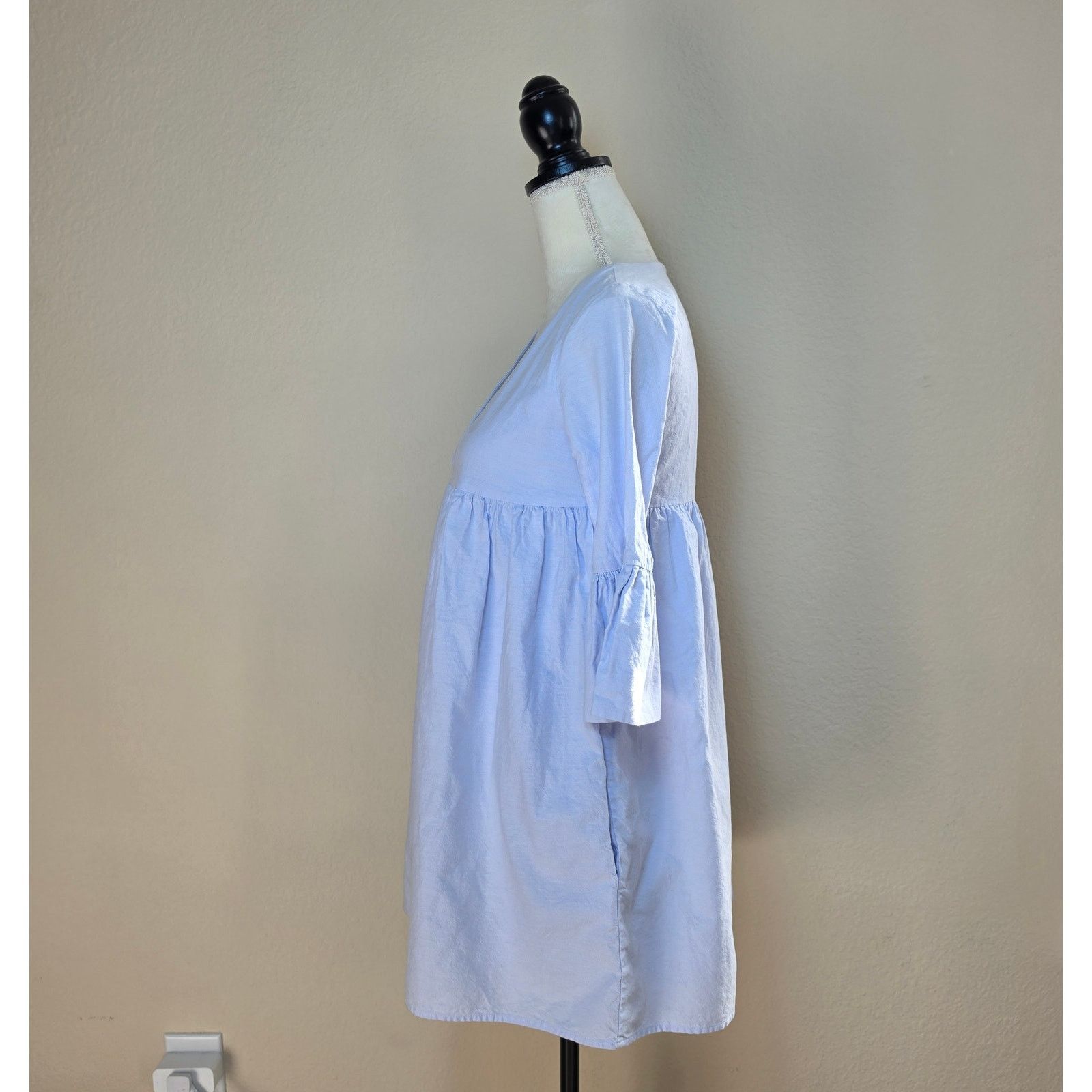 Other Zara Trafaluc Blue Romper Dress XS Size 28" / US 6 / IT 42 - 4 Thumbnail