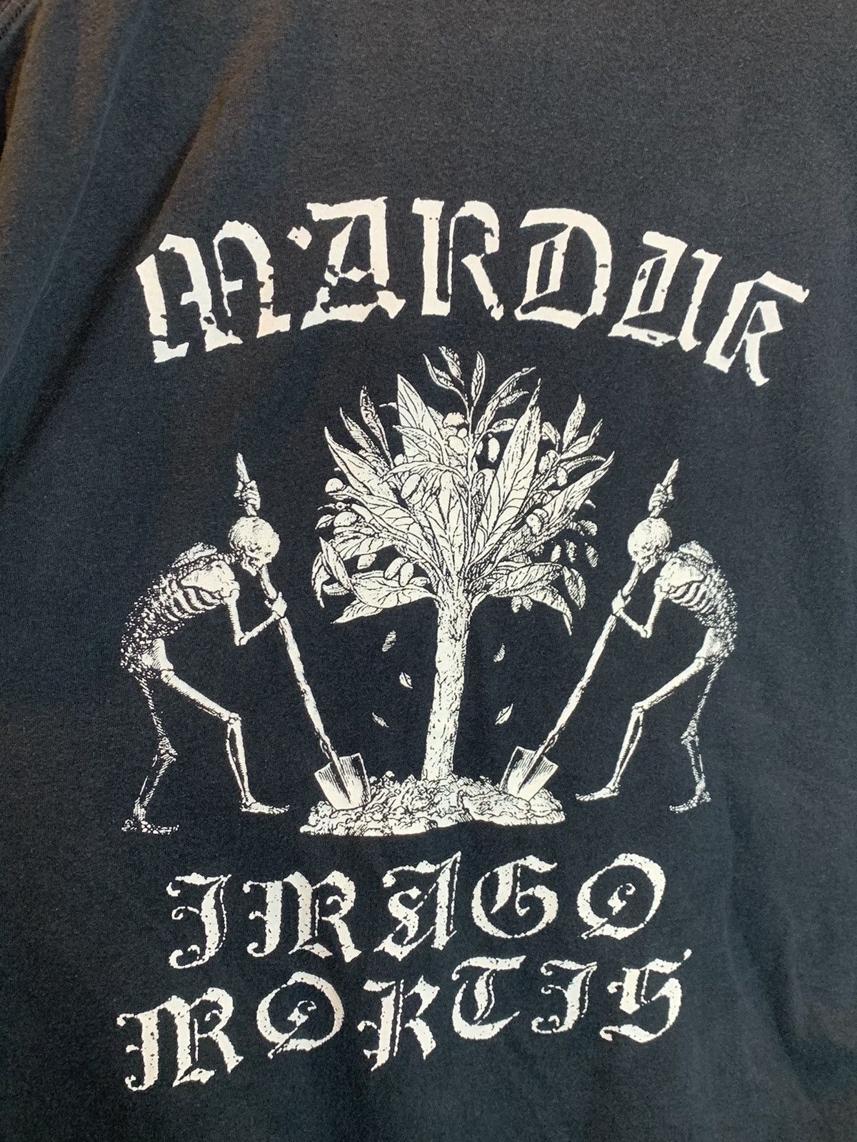 Band Tees *RARE* Vintage Marduk Imago Mortis Swedish Black Metal Shirt Size US XL / EU 56 / 4 - 4 Thumbnail