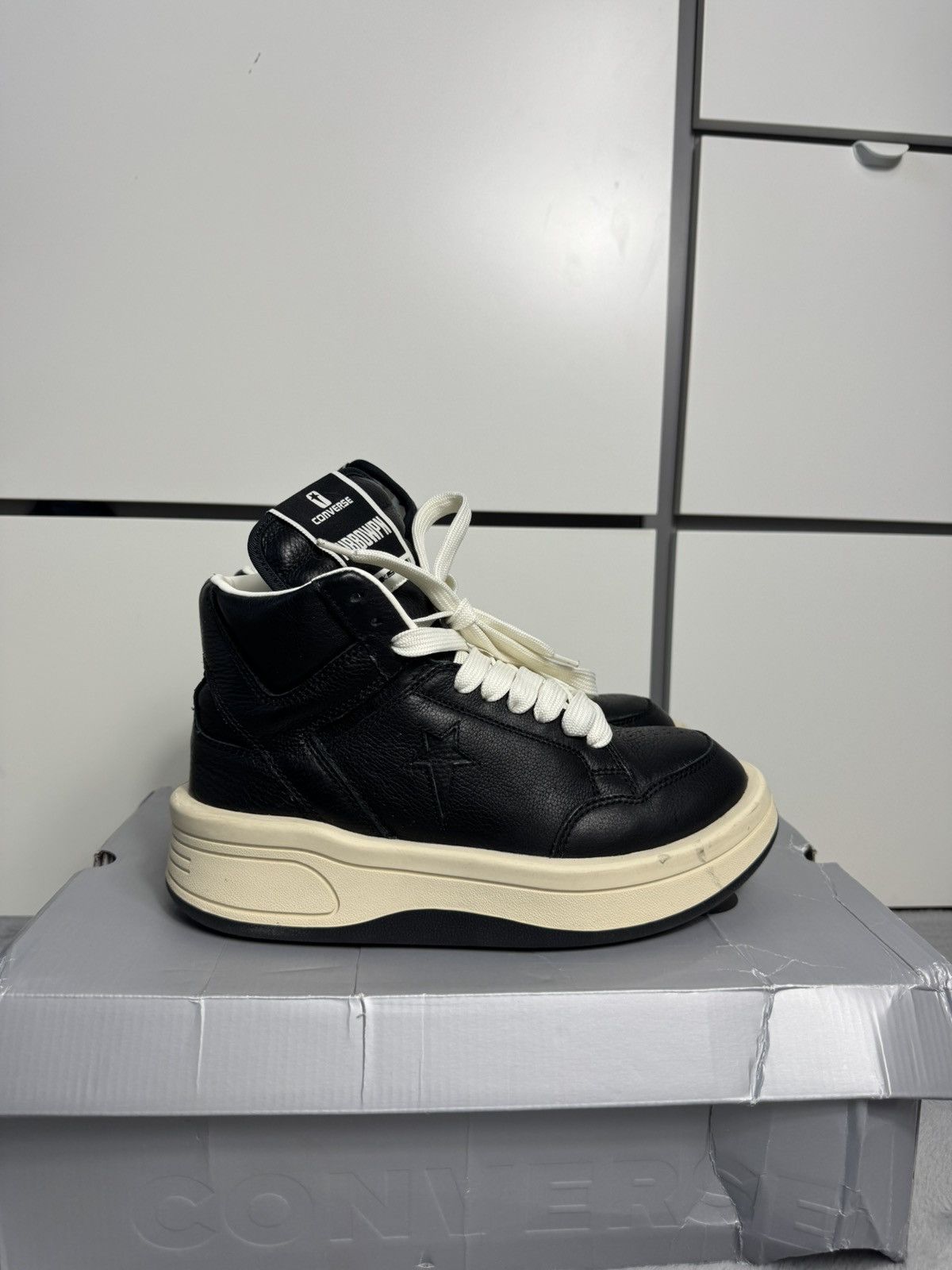 Converse × Rick Owens Drkshdw Rick owens Turbowpn x Converse Size US 7 / EU 40 - 1 Thumbnail