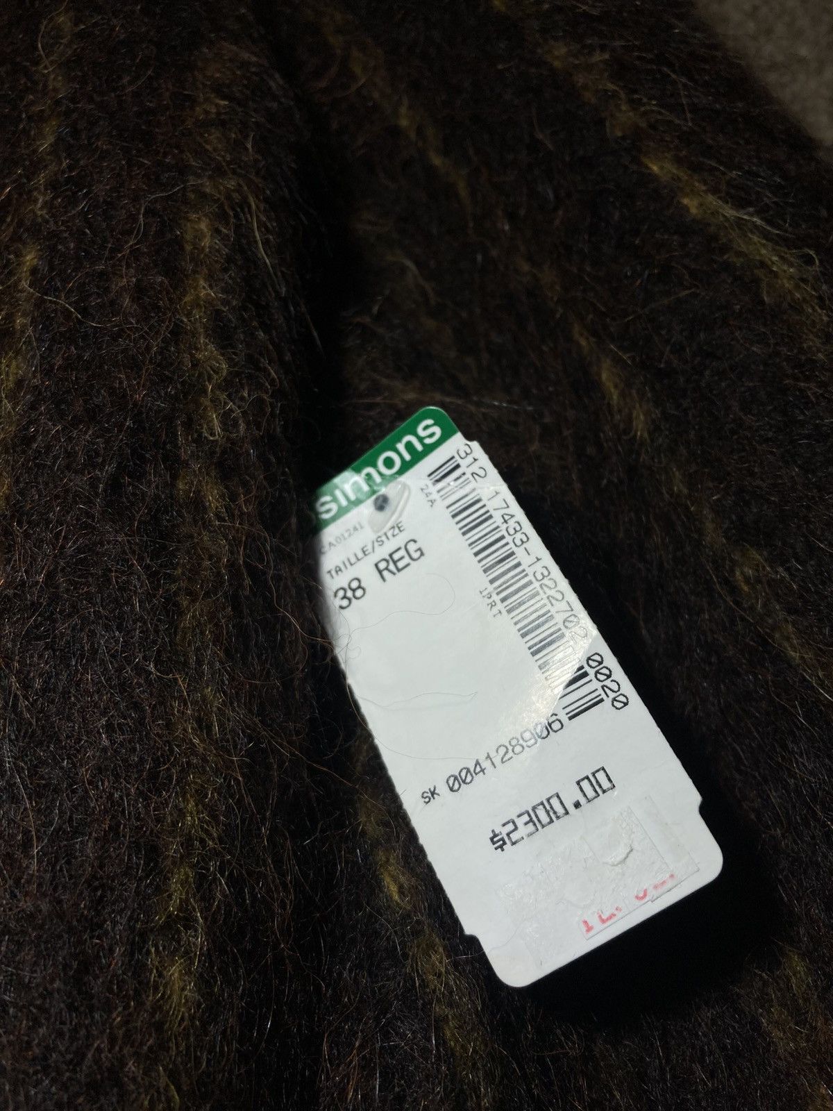 Martine Rose New AW24 Martine Rose Wool Gold Stripe Sleeves Overcoat 2024 Size US M / EU 48-50 / 2 - 6 Thumbnail