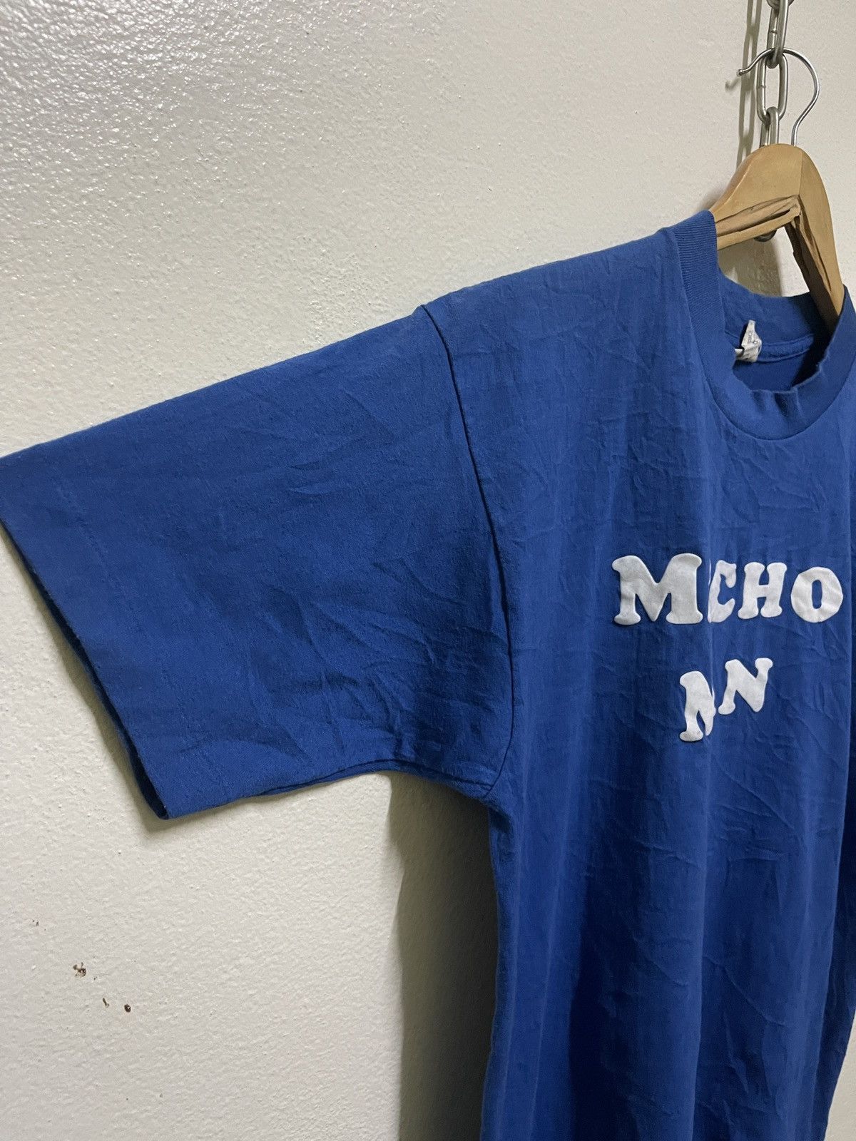 Vintage Vintage 80s Macho Man Hef T Tee Joys Size US L / EU 52-54 / 3 - 2 Thumbnail