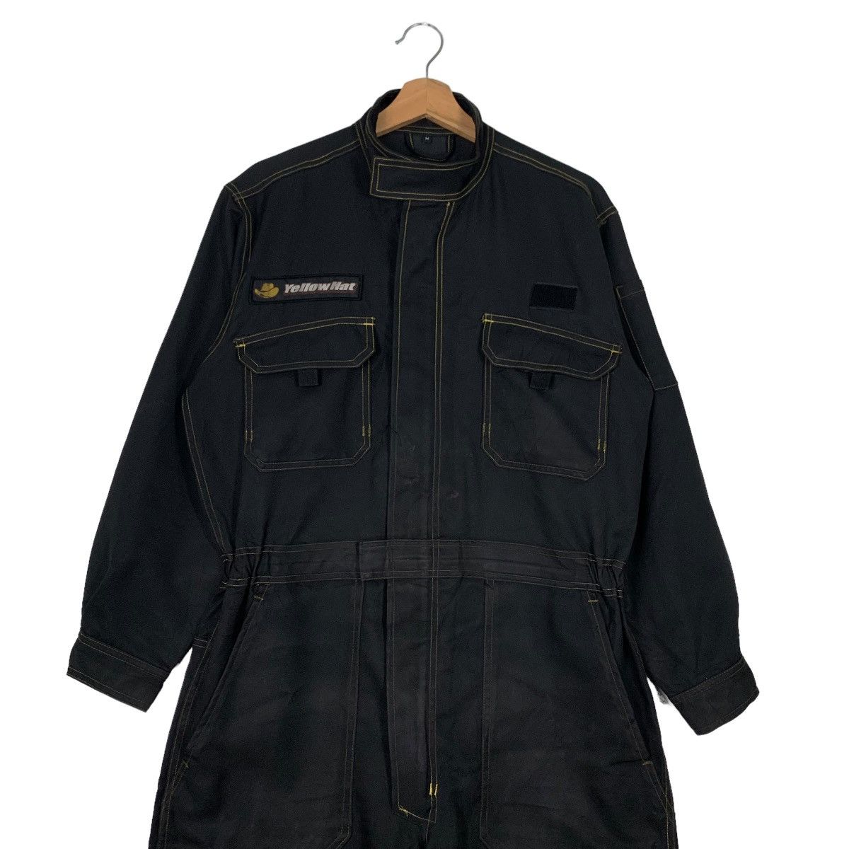 Japanese Brand YELLOW HAT Big Logo Coverall #0299-C14 Size US 36 / EU 52 - 8 Thumbnail