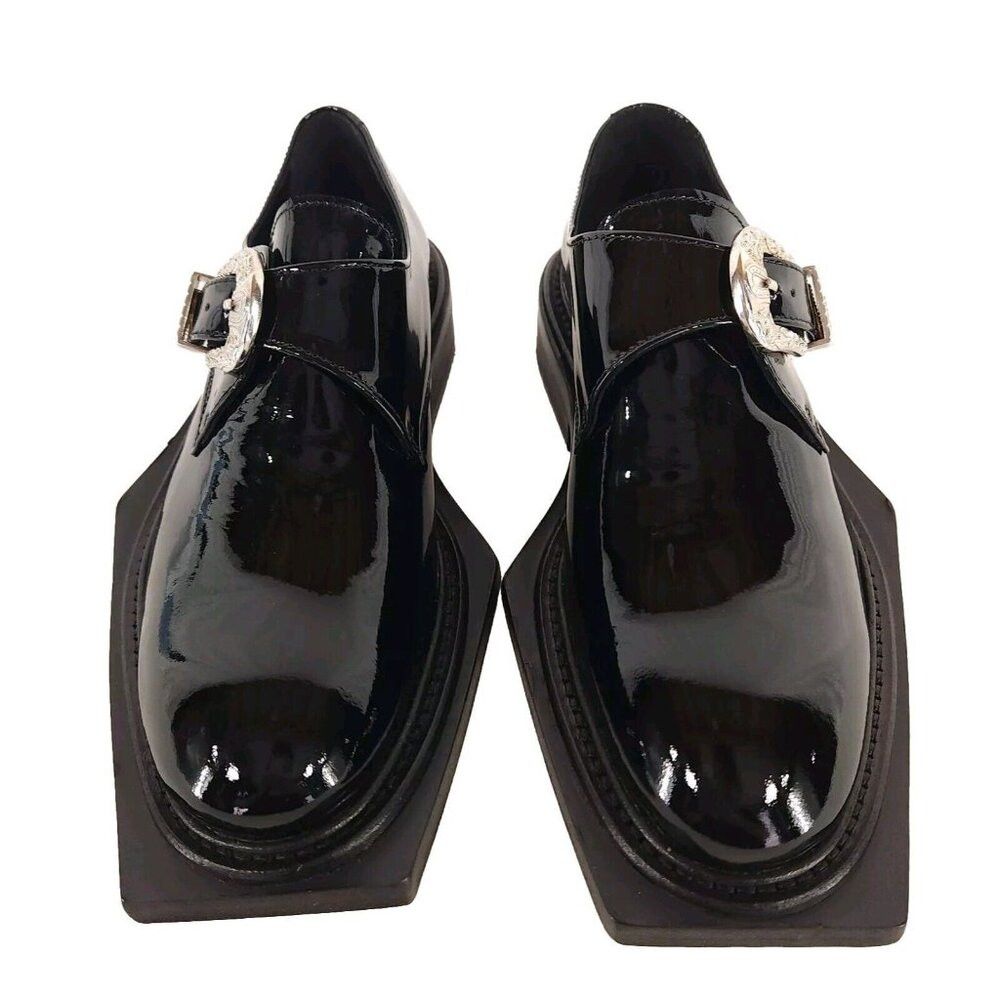 Martine Rose Martine Rose Patent Shoom Loafers 37 W7 Black New Size US 7 / IT 37 - 4 Thumbnail
