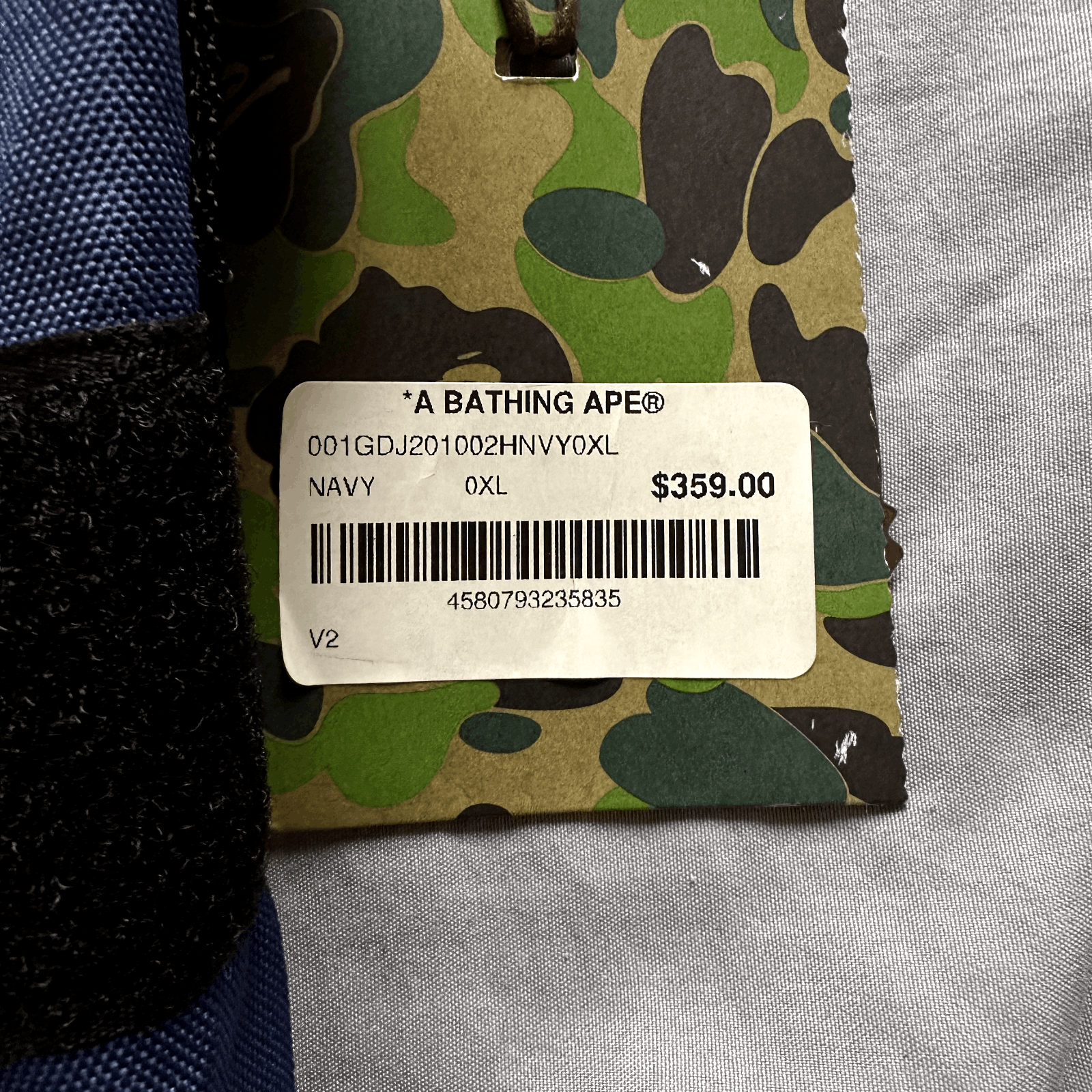 Bape BAPE Happy New Year Men's Classic Bag (SS23) Navy Size ONE SIZE - 6 Thumbnail