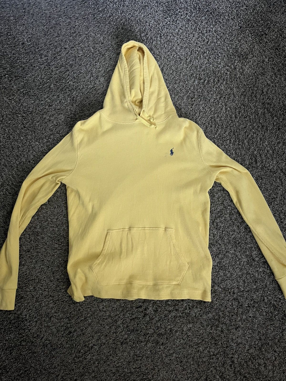 Polo Ralph Lauren Waffle Knit Polo Ralph Lauren Hoodie Size US L / EU 52-54 / 3 - 1 Thumbnail
