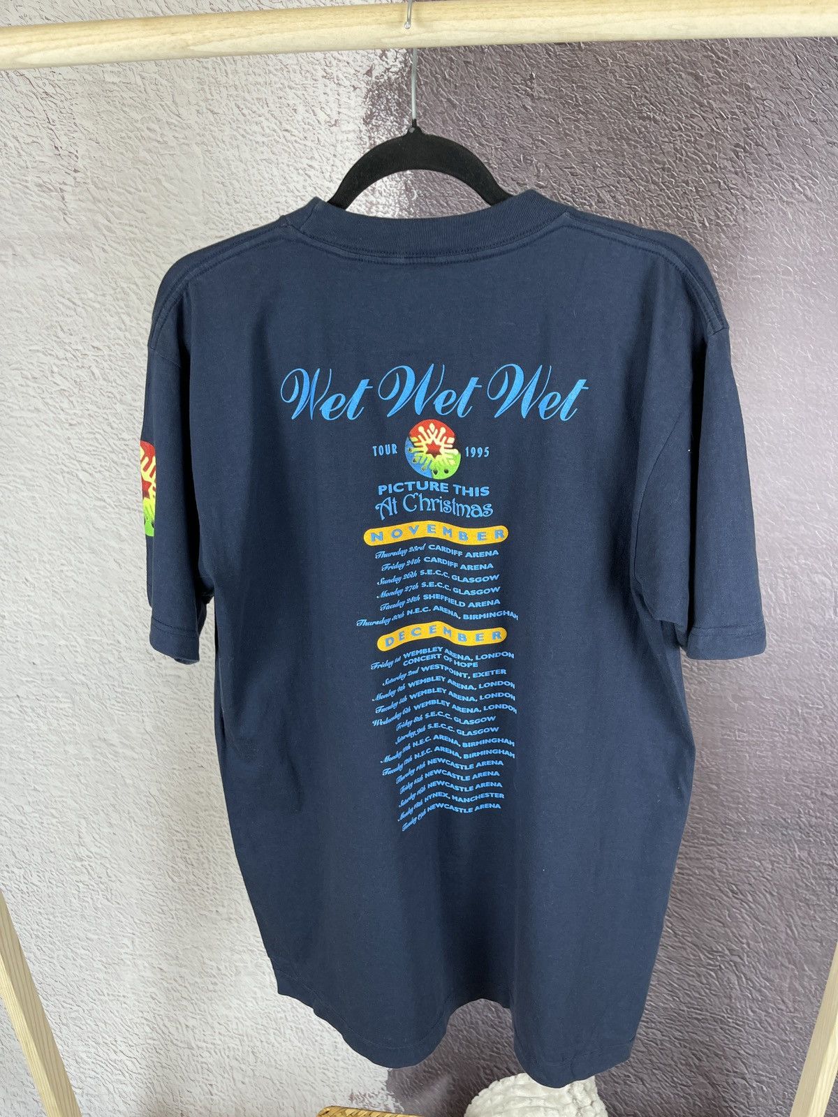 Band Tees Wet Wet Wet Picture This at Christmas 1995 tour band tee Size US L / EU 52-54 / 3 - 11 Thumbnail