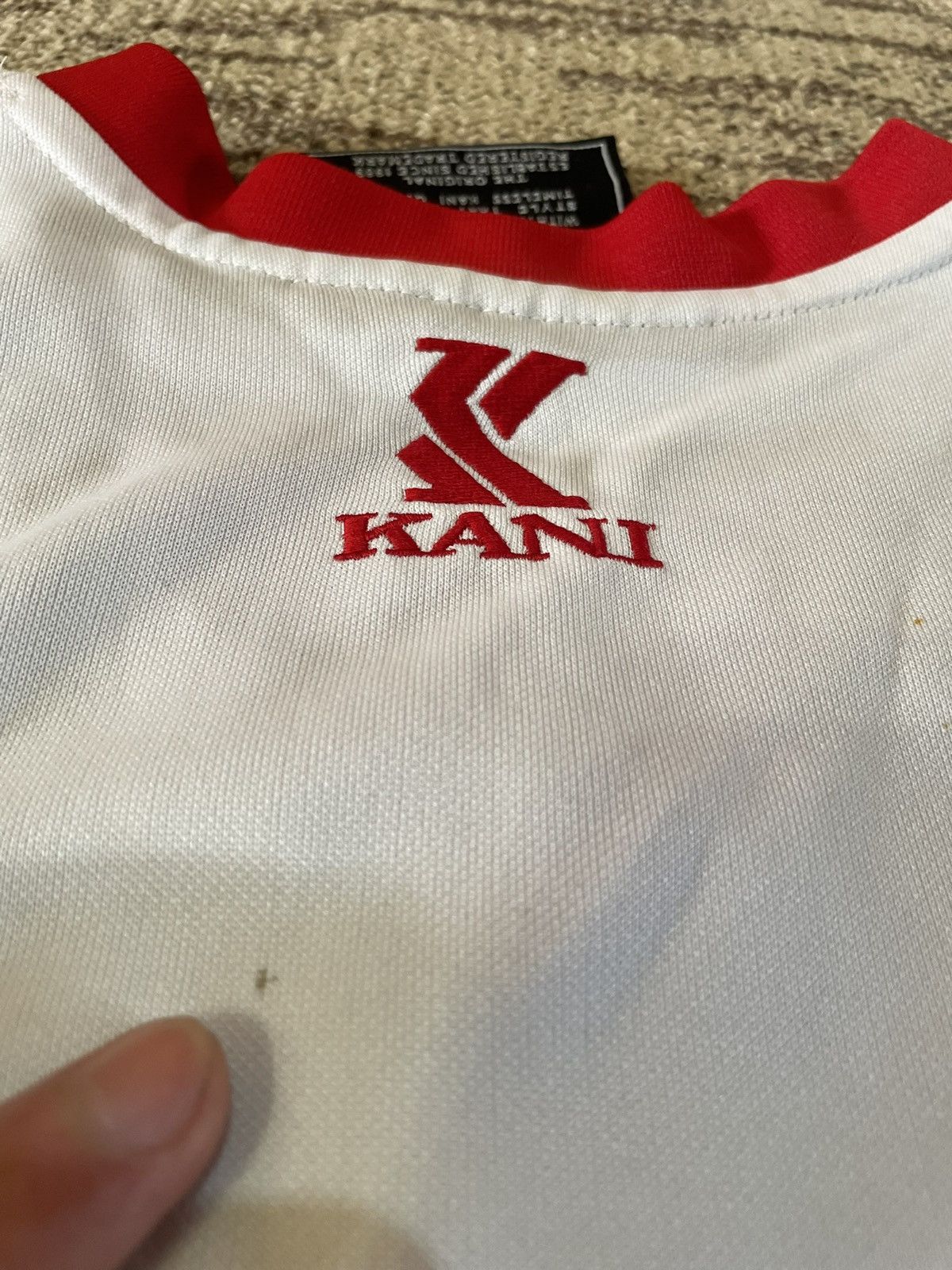 Champion × NBA × Vintage Vintage Karl Kani Rap # 23 Jersey Tee Size US S / EU 44-46 / 1 - 6 Thumbnail