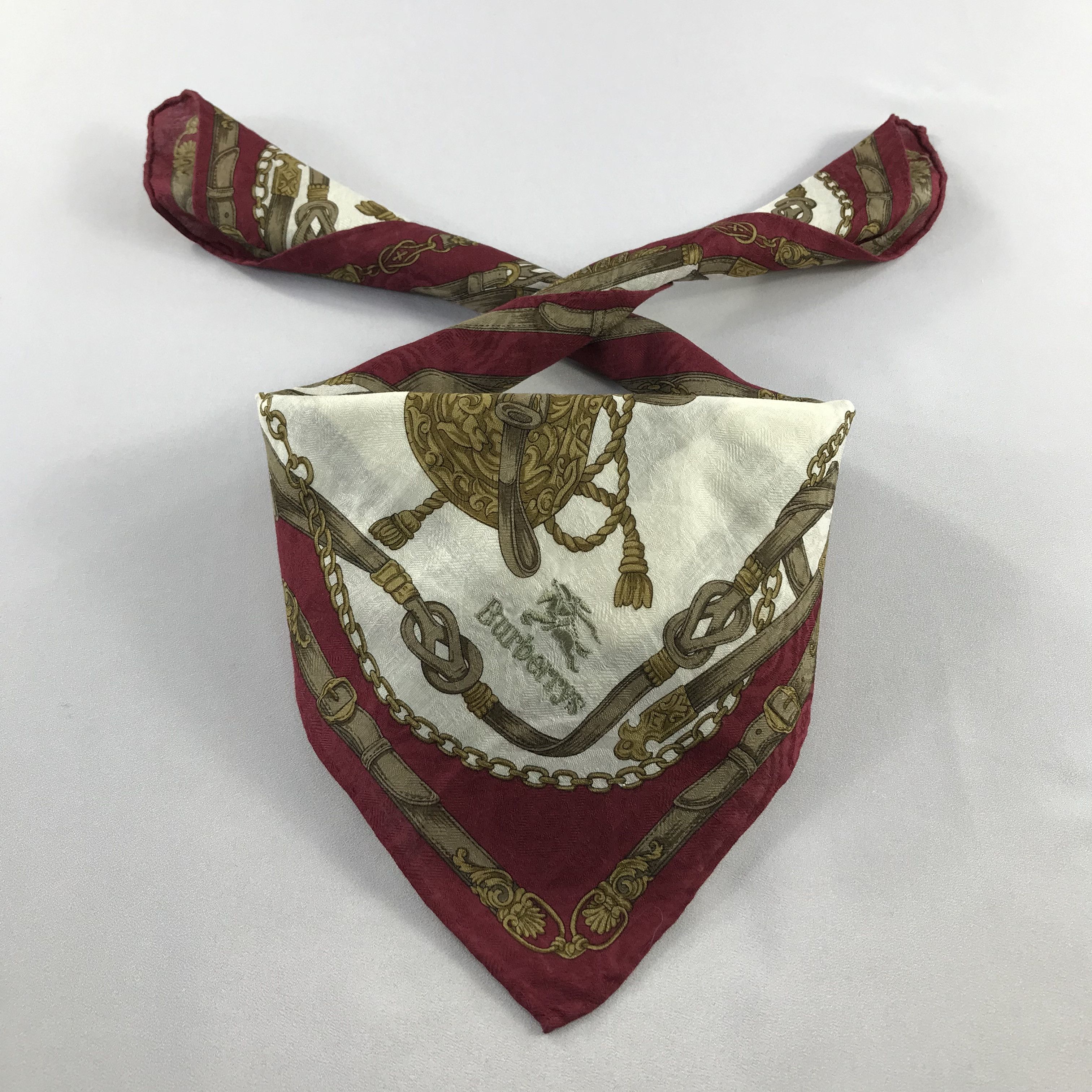Burberry Burberry Handkerchief / Bandana / Neckerchief C679 Size ONE SIZE - 1 Thumbnail