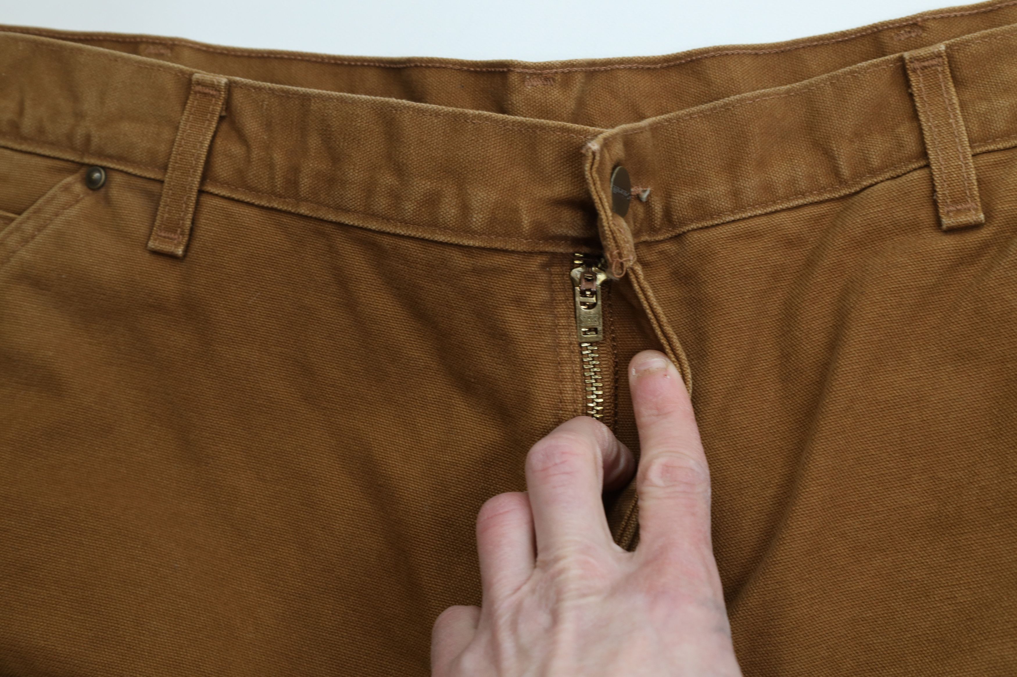 Carhartt Vintage Carhartt Double Knee Canvas Wide Leg Pants Brown Size US 42 / EU 58 - 8 Thumbnail