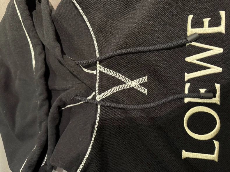 Loewe LOEWE Qiqiao cotton embroidered hooded pulley hoodie Size M / US 6-8 / IT 42-44 - 7 Thumbnail