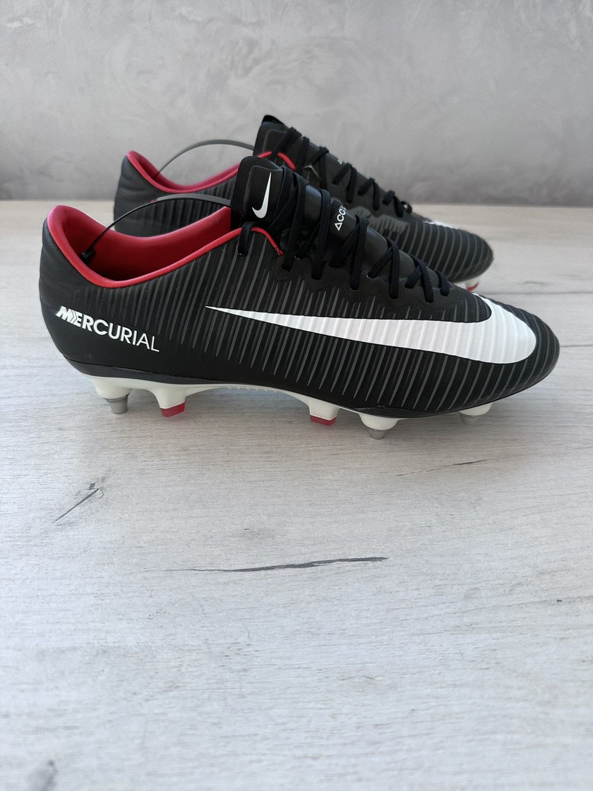 Nike Nike Mercurial Vapor 11 Black Rare ACC Football Soccer Size US 7.5 / EU 40-41 - 2 Thumbnail