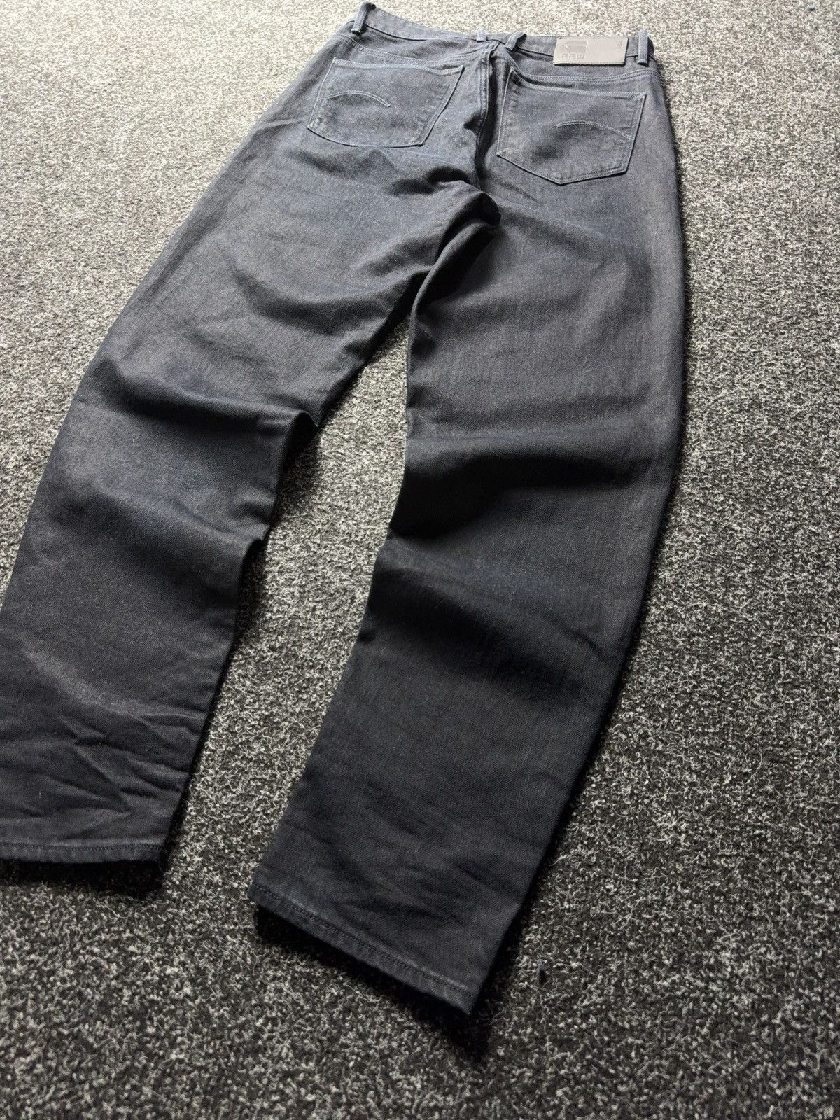 G-Star G-Star RAW Janeh Loose Tapered Jeans Black Cradle Denim Y2K Size 29" - 12 Thumbnail