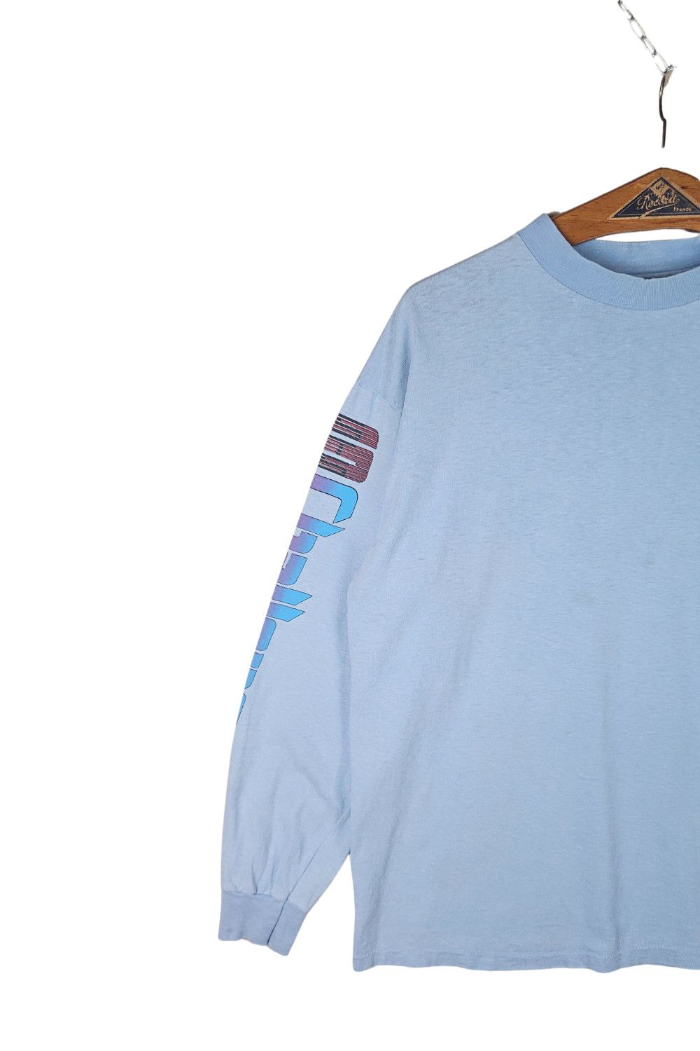 Hanes 1983 NASA Challenger STS-6 L/S Pocket Tee - Hanes Beefy Size US M / EU 48-50 / 2 - 3 Thumbnail