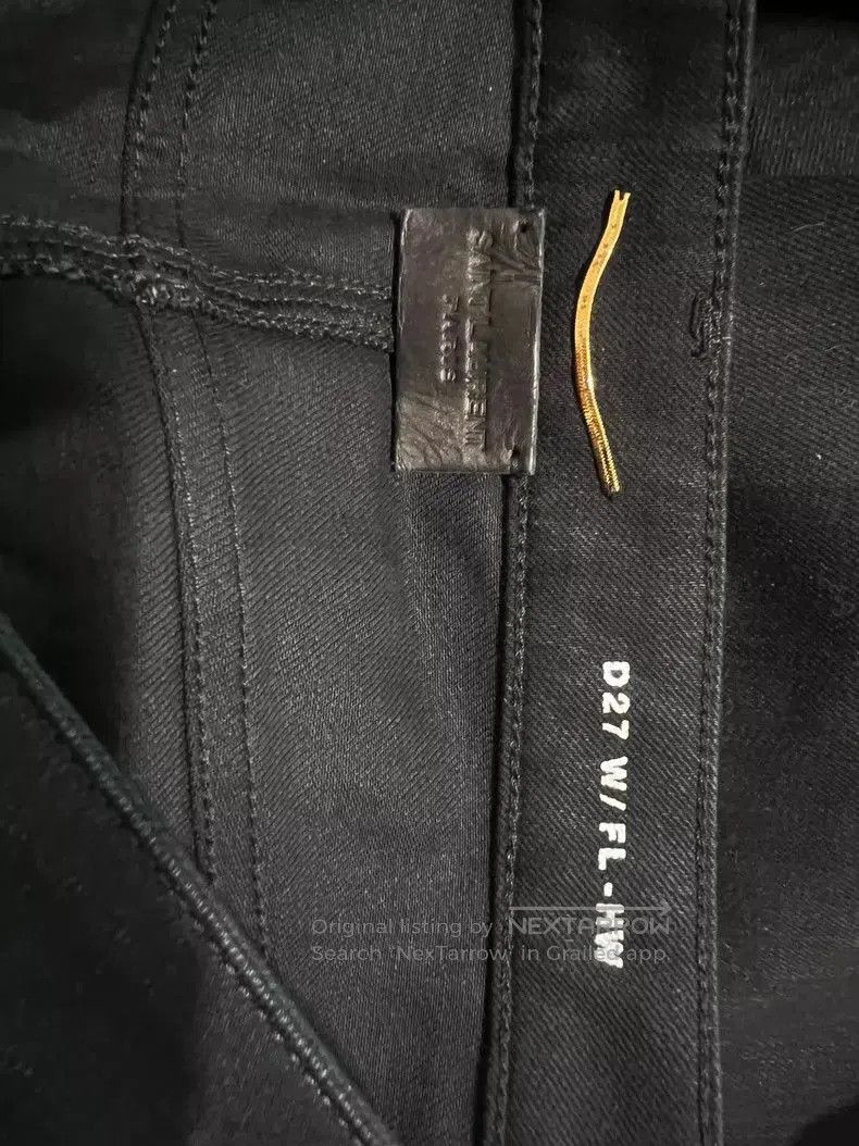 Saint Laurent Paris Saint Laurent Paris D27 Black Jeans. Size US 28 / EU 44 - 5 Thumbnail