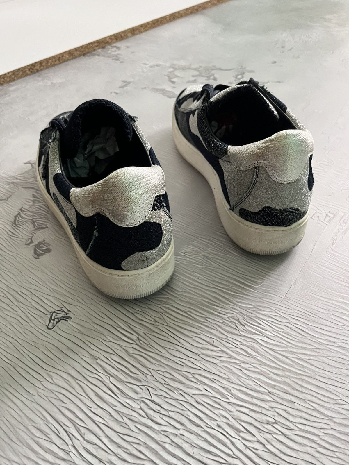 Philippe Model Philppe Model Paris Low Top Sneakers Camo Streetwear Size US 8 / EU 41 - 4 Thumbnail