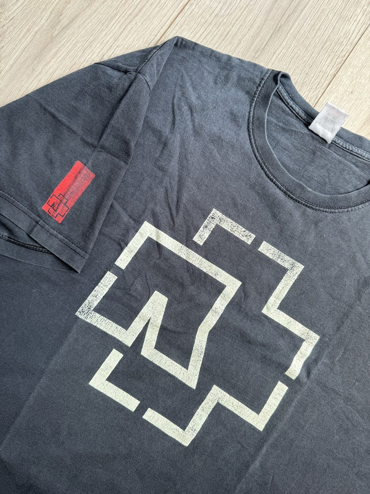 Band Tees Rammstein Zeit Tour metal group vintage style tee Size US S / EU 44-46 / 1 - 6 Thumbnail