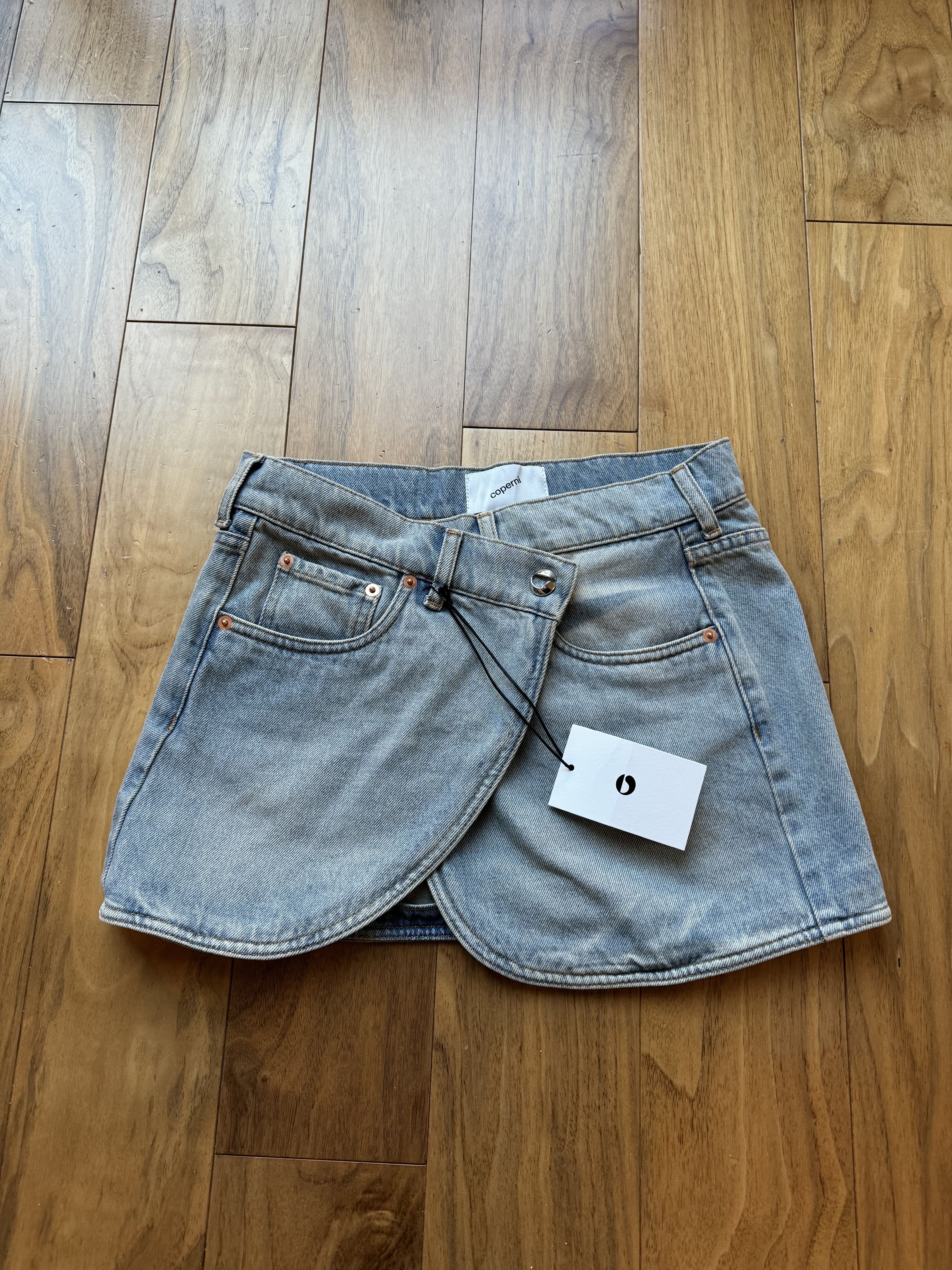 Coperni Coperni Denim Mini Skirt New With Tags Size 26" / US 2 / IT 38 - 3 Thumbnail