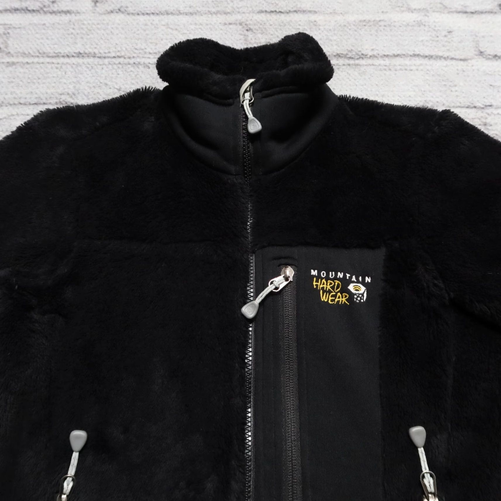 Mountain Hardwear VINTAGE Mountain Hardwear Fleece Monkey Hair Jacket XS Black Size XS / US 0-2 / IT 36-38 - 2 Thumbnail