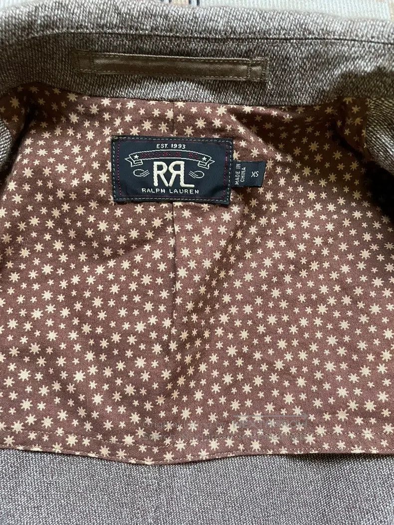 RRL Ralph Lauren RRL Ralph Lauren Vintage pepper salt suit, workwear suit, Size 44S - 9 Thumbnail