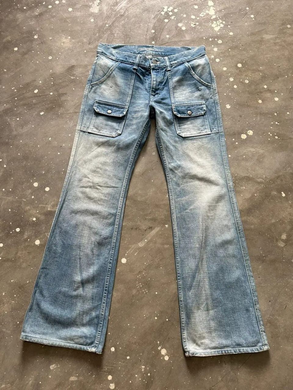 Other Delay by Win And Sons FLared bush Jeans Denim Size US 31 - 4 Thumbnail