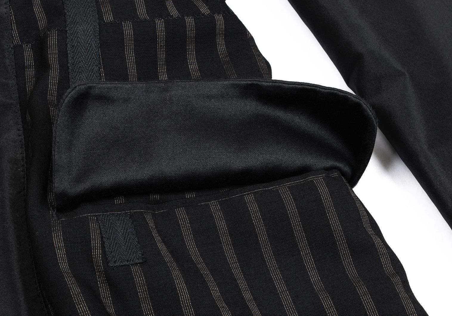 Jean Paul Gaultier Inside-Out Striped Jacket in Black Size 48 Size US M / EU 48-50 / 2 - 9 Thumbnail