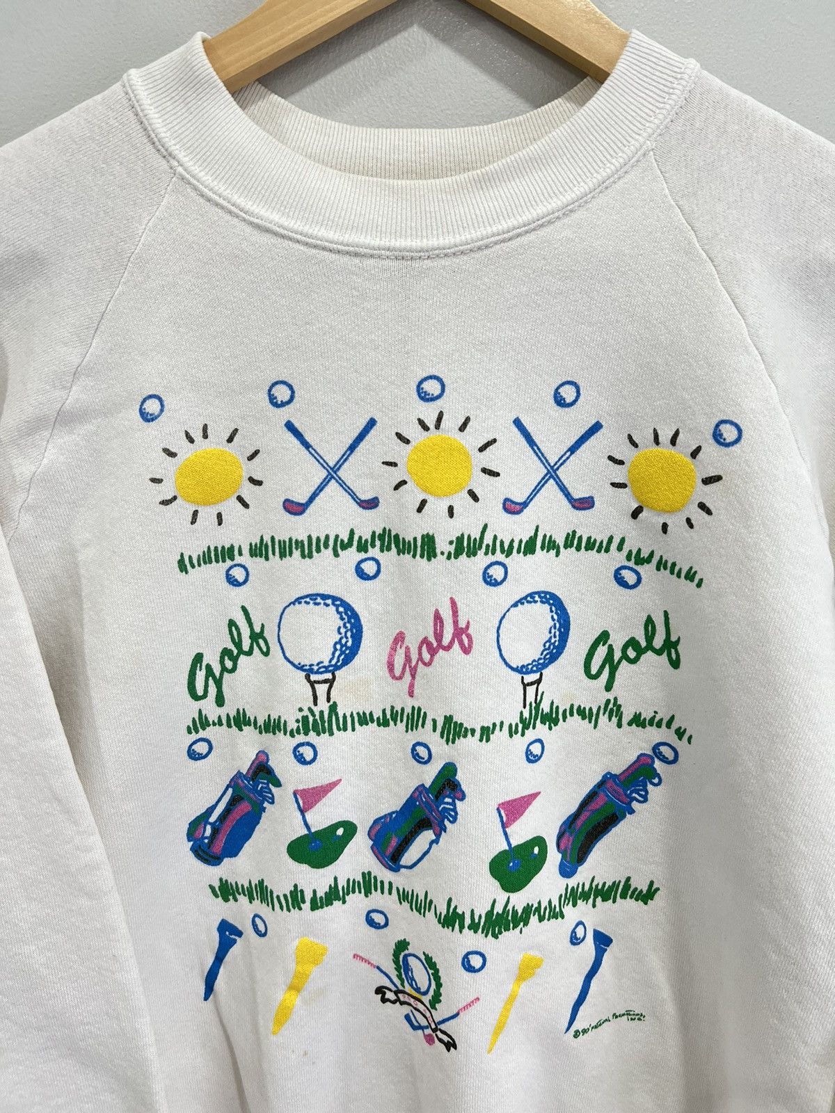 Vintage Vintage Golf Sweater Sweatshirt graphic shirt Size US L / EU 52-54 / 3 - 2 Thumbnail