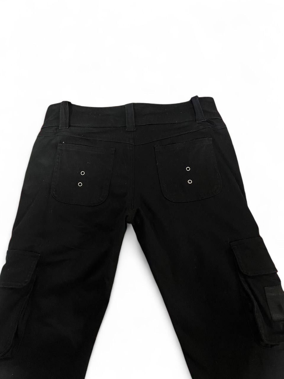 Hysteric Glamour Flared rock denim cargo multipocket low rise punk style pant Size US 29 - 12 Thumbnail