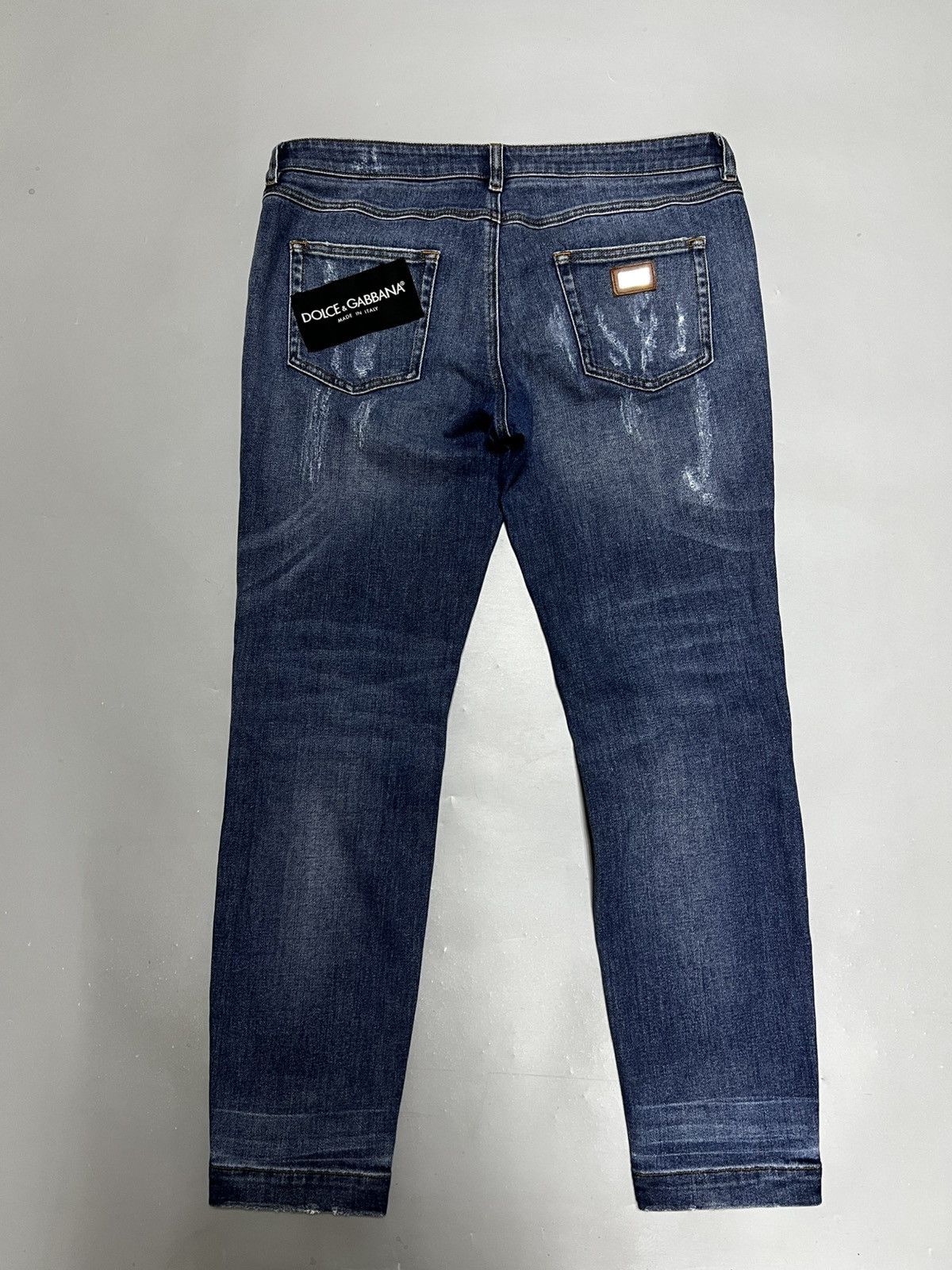 Dolce & Gabbana Dolce & Gabbana Slim Jeans Pretty Distressed Woman’s Size 48 Size 34" / US 12 / IT 48 - 2 Thumbnail