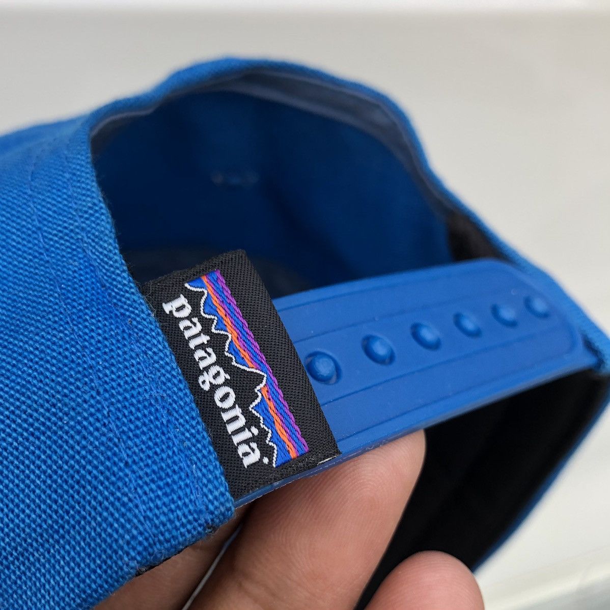 Patagonia Patagonia Embroidery Logo Blue SnapBack Trucker Hat Size ONE SIZE - 5 Thumbnail