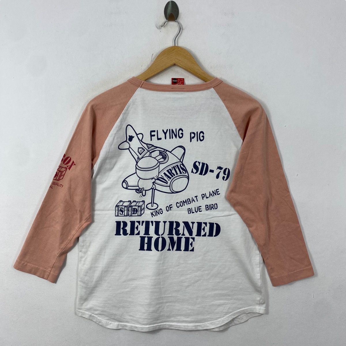 Studio D'Artisan Vintage STUDIO D'ARTISAN Flight Sky Air Denim Tee Shirt Size US M / EU 48-50 / 2 - 5 Thumbnail