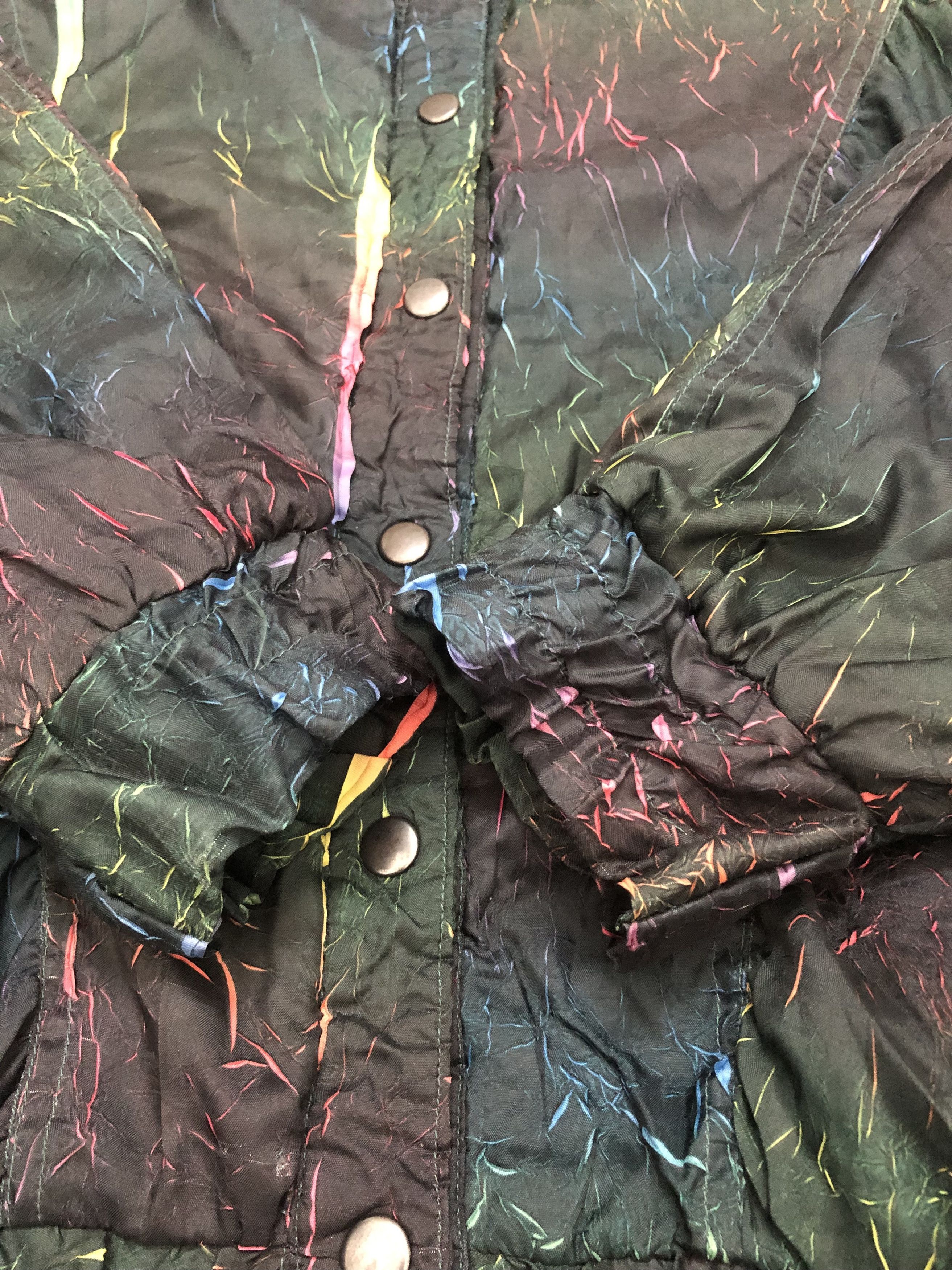 Andreluciano × Designer × Vintage Vintage 90s Andreluciano Black Scratched Design Size L / US 10 / IT 46 - 5 Thumbnail