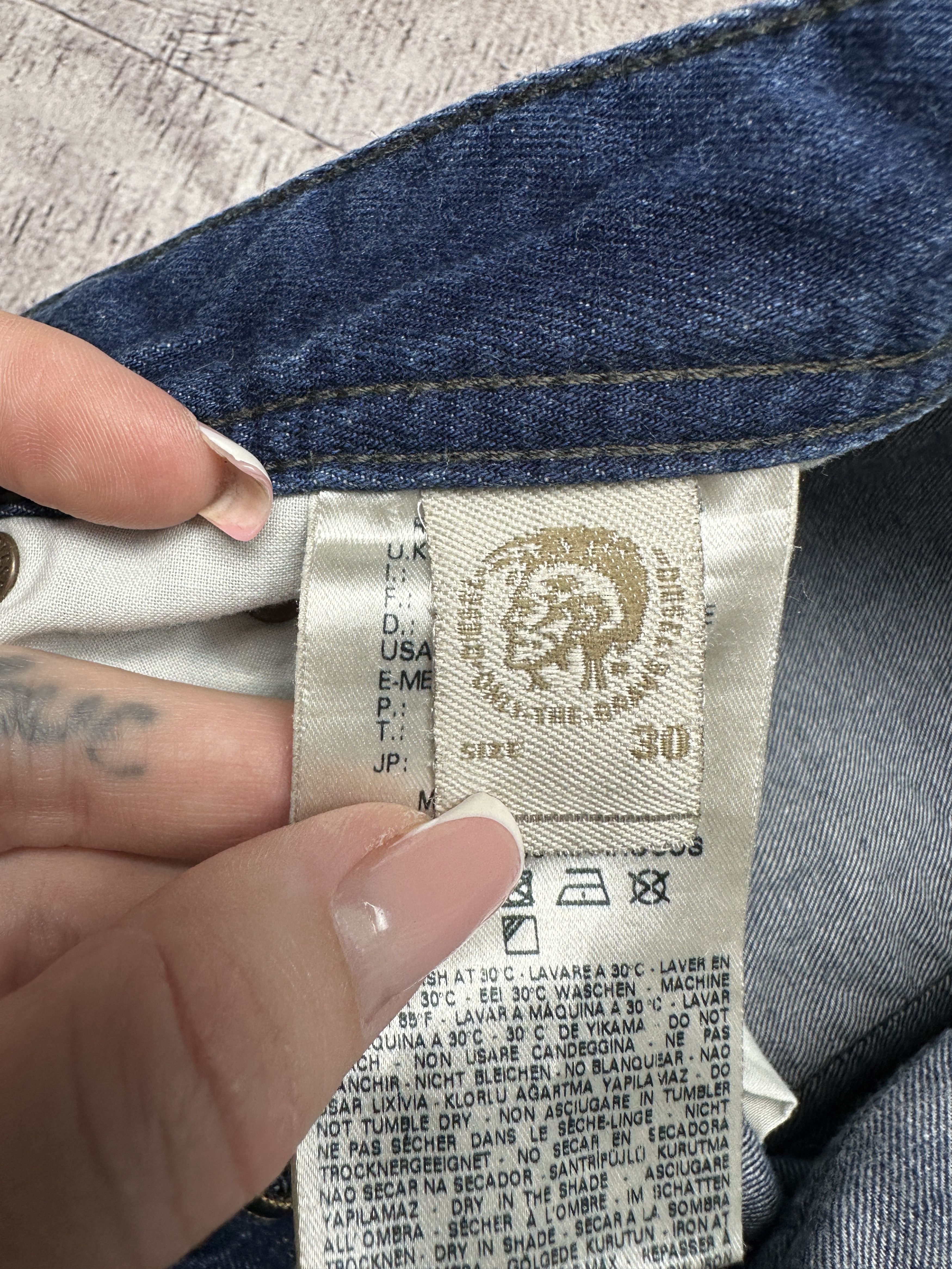 Diesel Diesel Larkee Mens Denim Pants Jeans Size US 30 / EU 46 - 5 Thumbnail