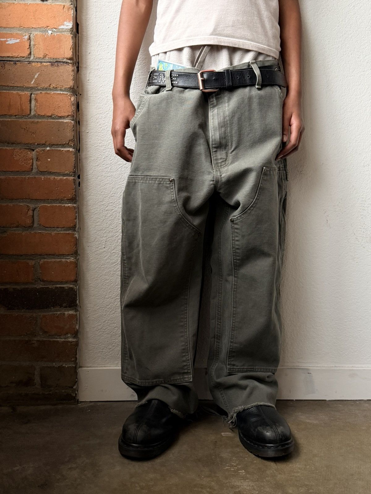 Carhartt Carhartt Thrashed Double Knees Size US 36 / EU 52 - 1 Thumbnail
