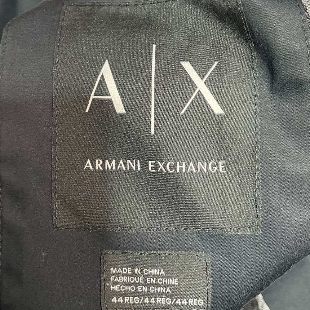 Armani Exchange Armani Exchange Black Blazer Jacket Size 44 Regular Size 44R - 4 Thumbnail