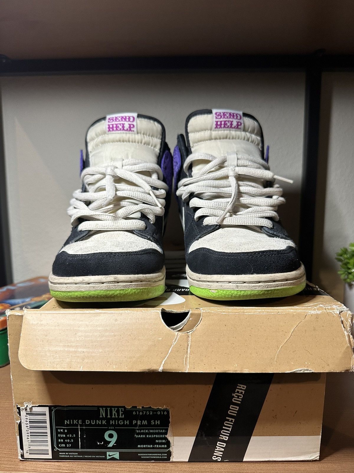 Nike Nike Dunk High Send Help 2 Size US 9 / EU 42 - 3 Thumbnail