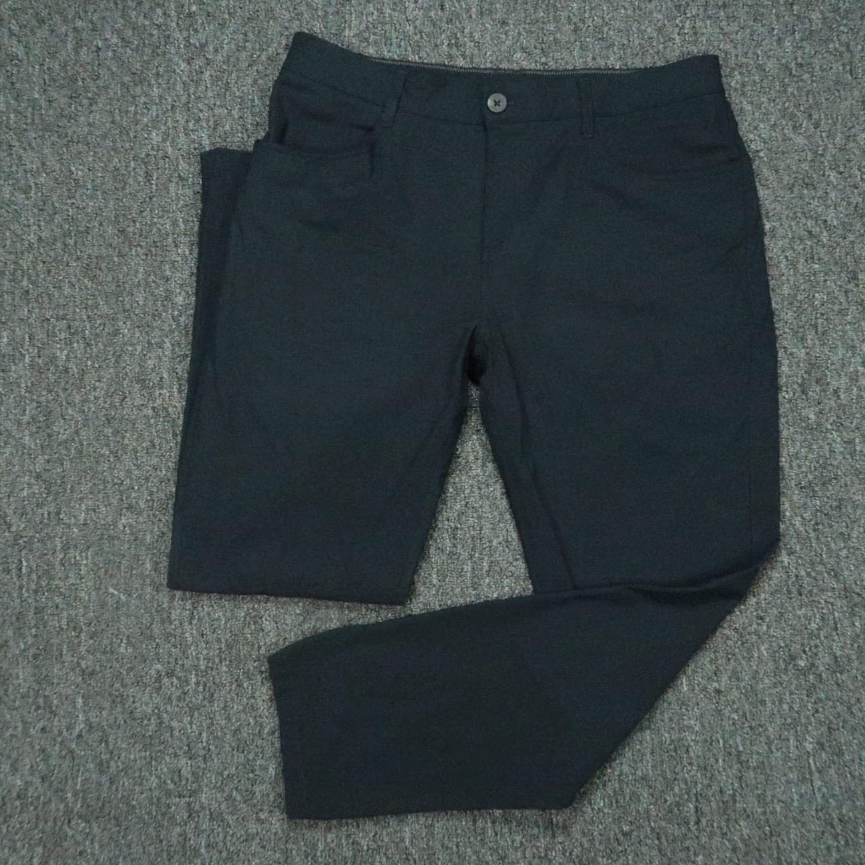 Vuori Vuori Mens Pants 32x28 Blue Meta Performance Stretch Chino Zip Pocket V430-S Size US 32 / EU 48 - 2 Thumbnail
