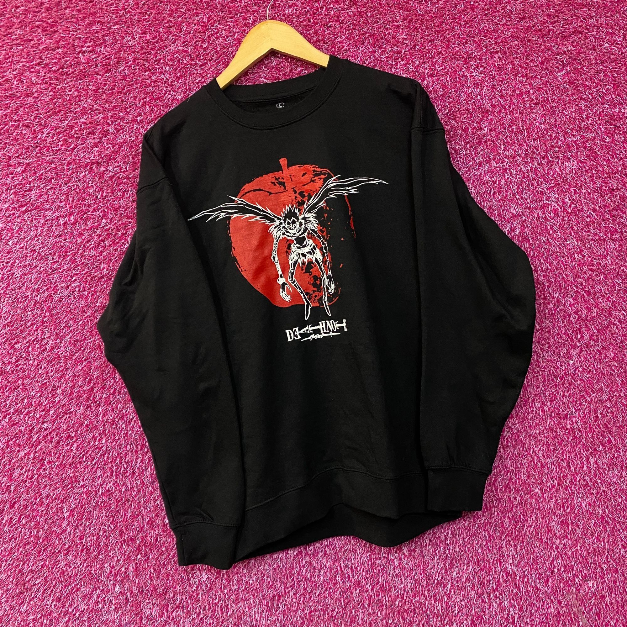 Other Death Note Ryuk The Shinigami & Red Apple Anime Crewneck Swe Size US L / EU 52-54 / 3 - 3 Thumbnail