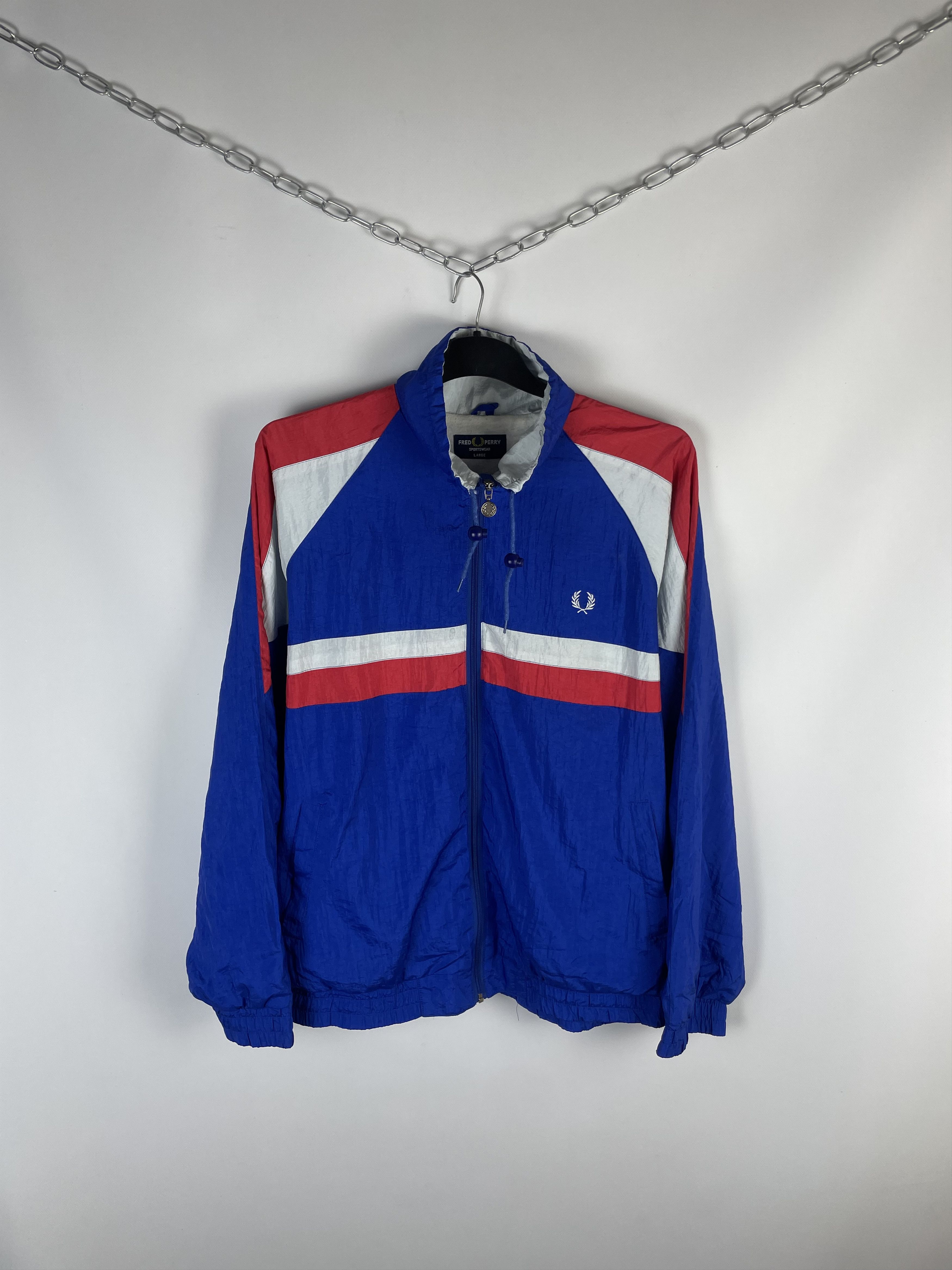 Fred Perry Vintage 90s Fred Perry Track Suit Full Set Windbreaker Size US L / EU 52-54 / 3 - 3 Thumbnail