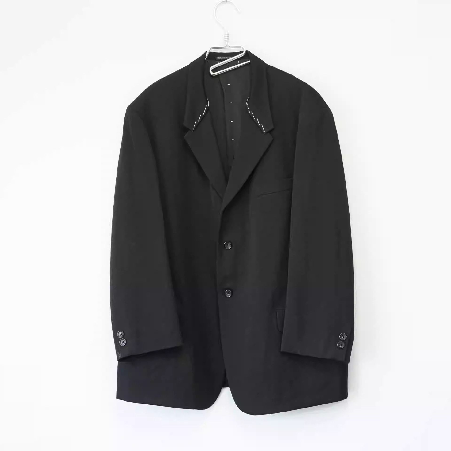 Yohji Yamamoto Yohji Yamamoto Silver Buckle Multi-pocket Sheepney Jacket Size US L / EU 52-54 / 3 - 4 Thumbnail