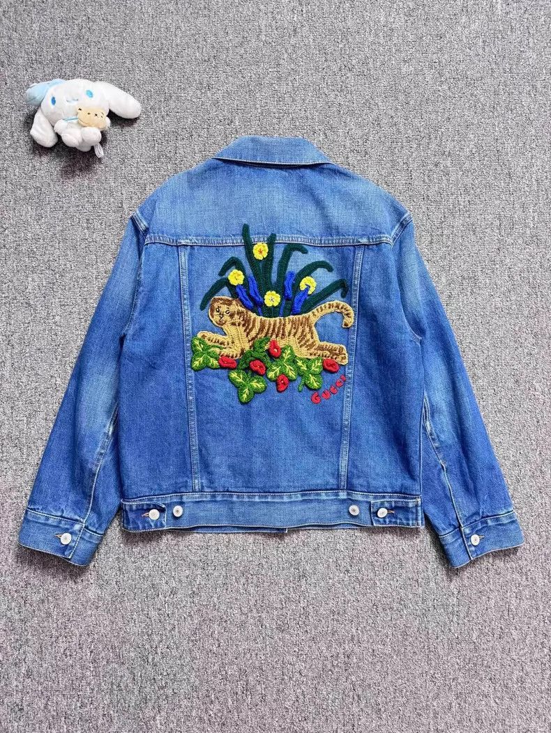 Gucci Gucci Limited Edition Denim Jacket-2506 Size US L / EU 52-54 / 3 - 2 Thumbnail
