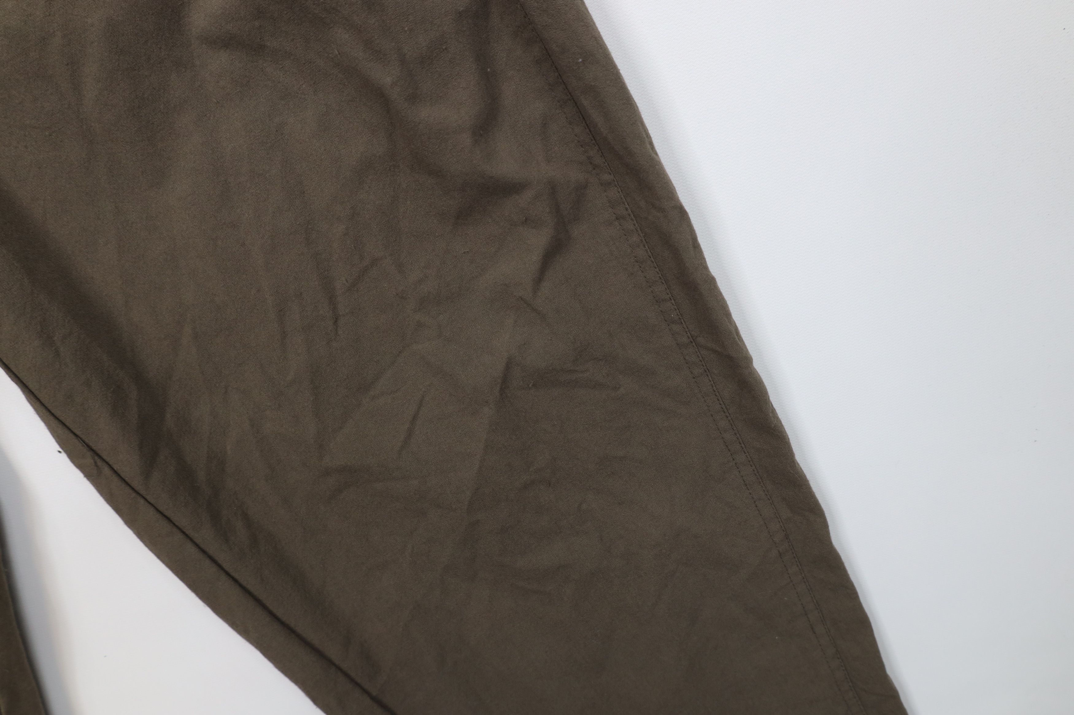 Vintage Deadstock Vintage 80s 90s Bugle Boy Pleated Pants Brown Size US 29 - 5 Thumbnail