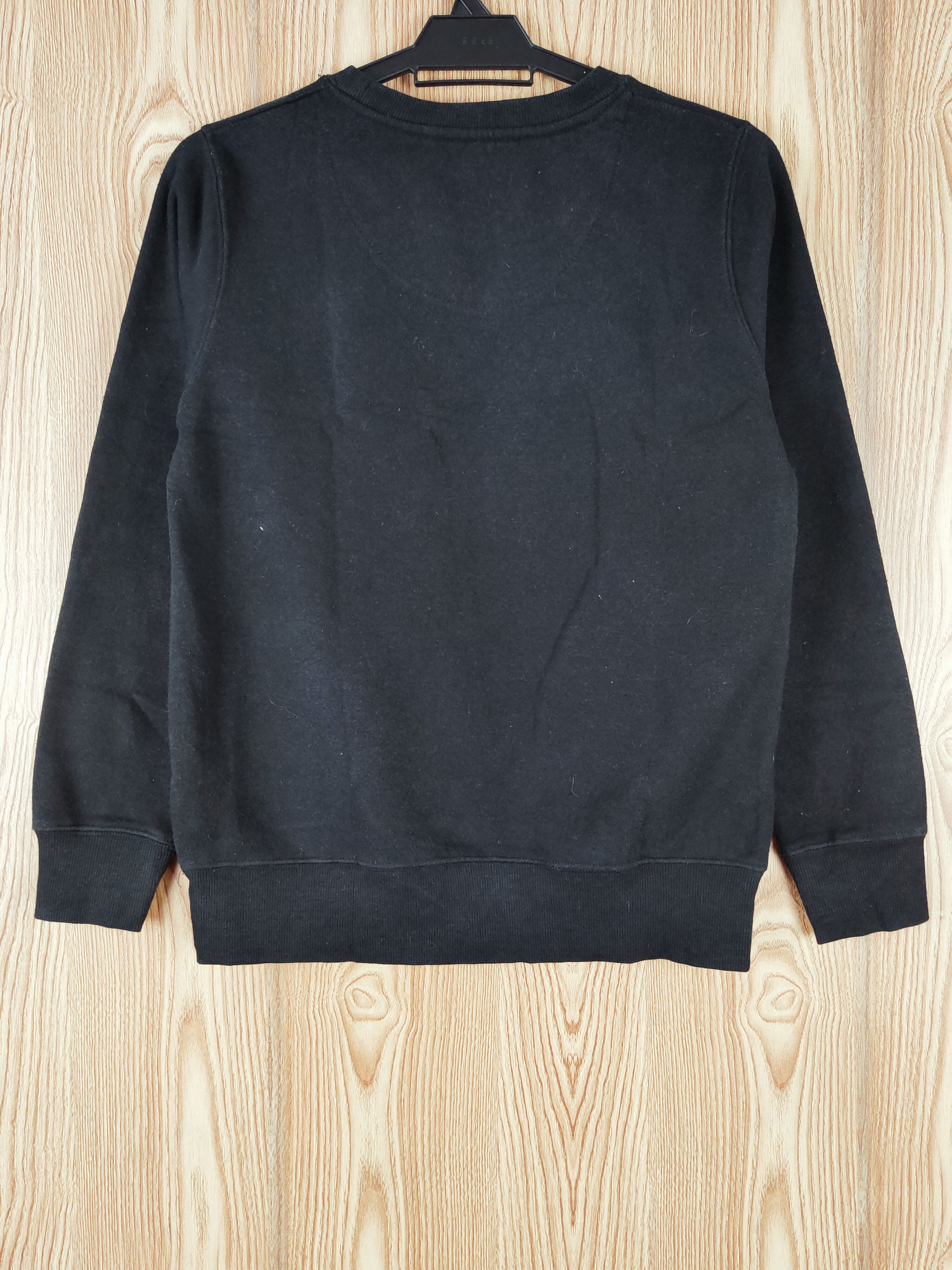 Converse × Vintage Vintage Converse Black Sweatshirts (rare cool design) Size L / US 10 / IT 46 - 7 Thumbnail