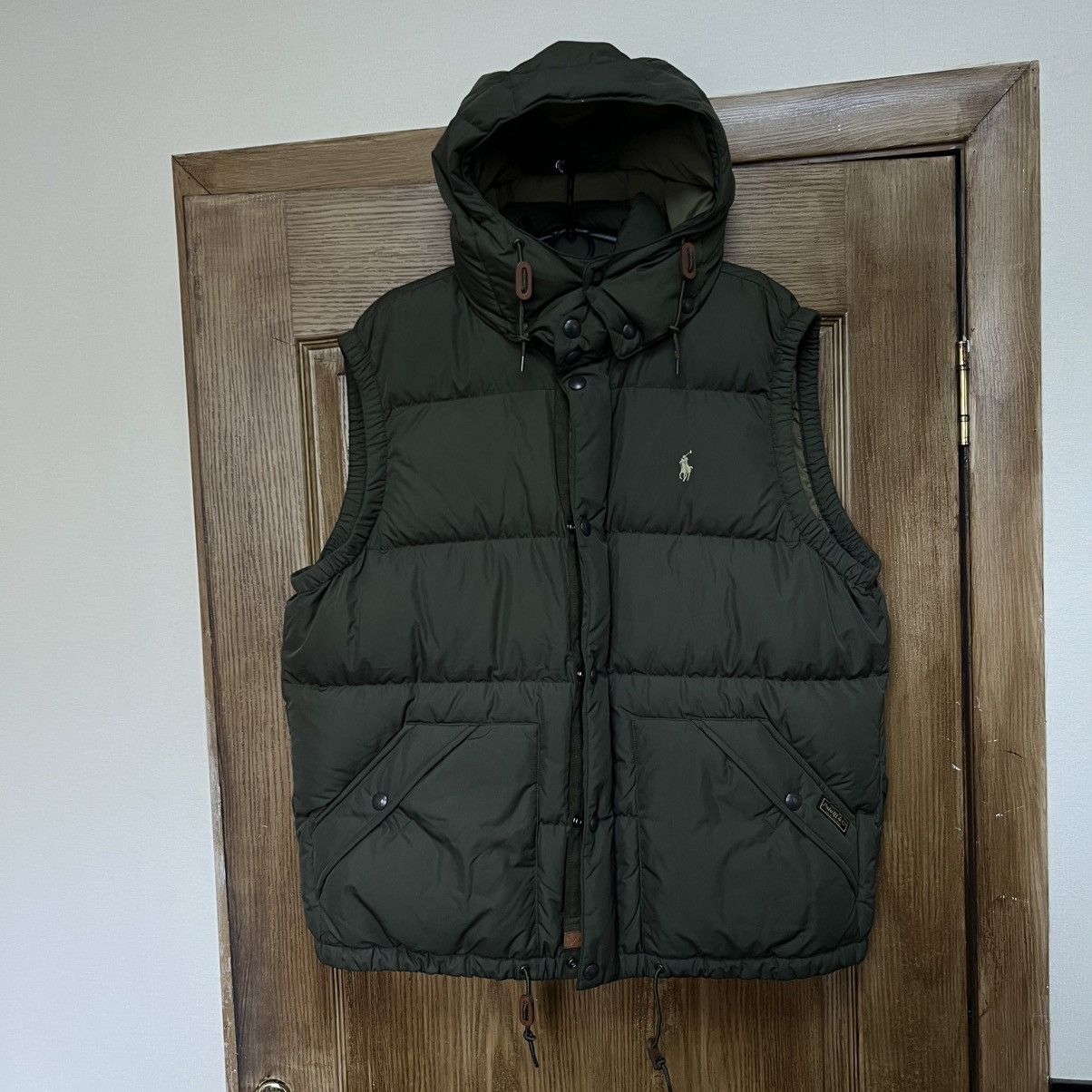 Polo Ralph Lauren Vintage Down Vest Polo Ralph Lauren Y2K Size US XL / EU 56 / 4 - 1 Thumbnail