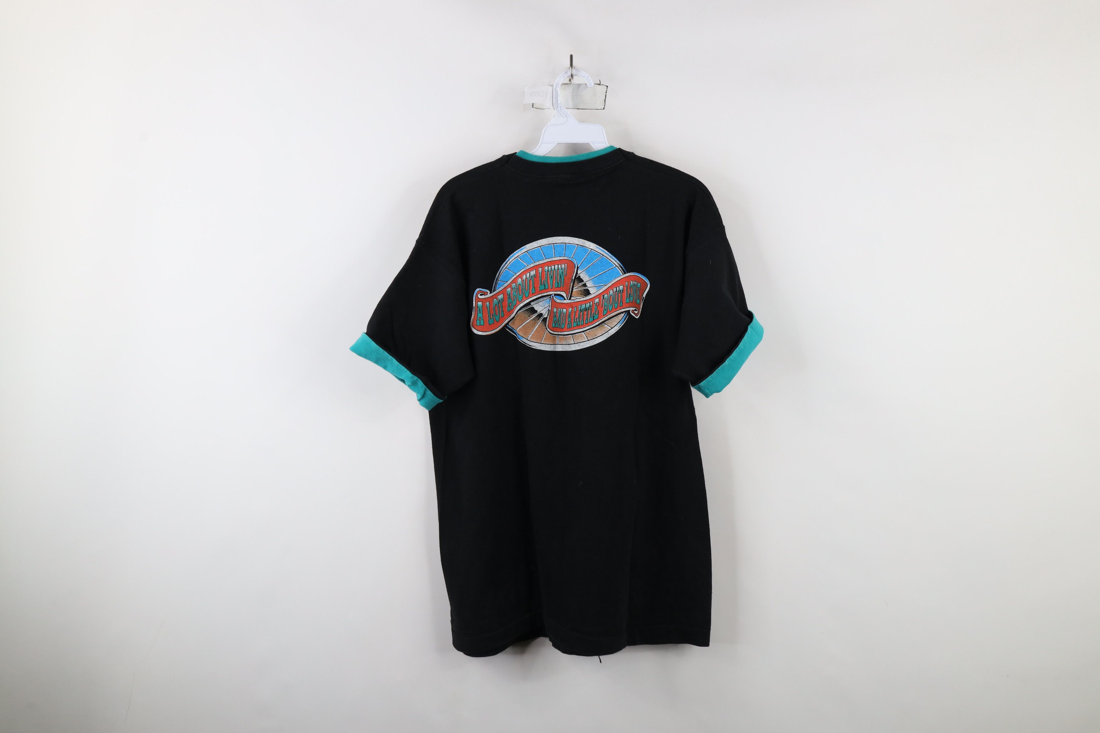 Vintage Vintage 90s Print Alan Jackson Country Music T-Shirt USA Size US L / EU 52-54 / 3 - 13 Thumbnail