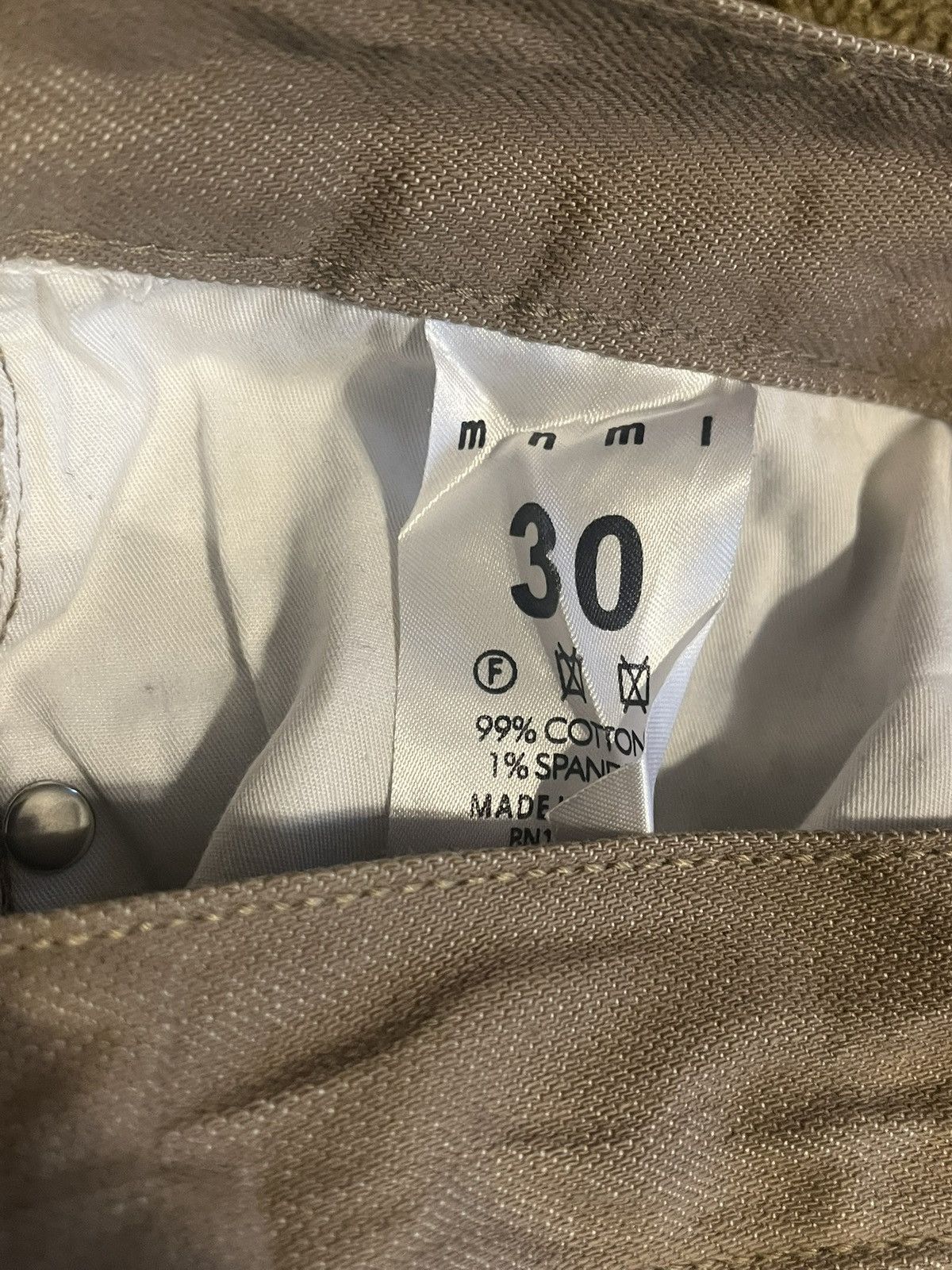 MNML mnml Brown/Tan Slim Jeans Size 30 Size US 30 / EU 46 - 4 Thumbnail