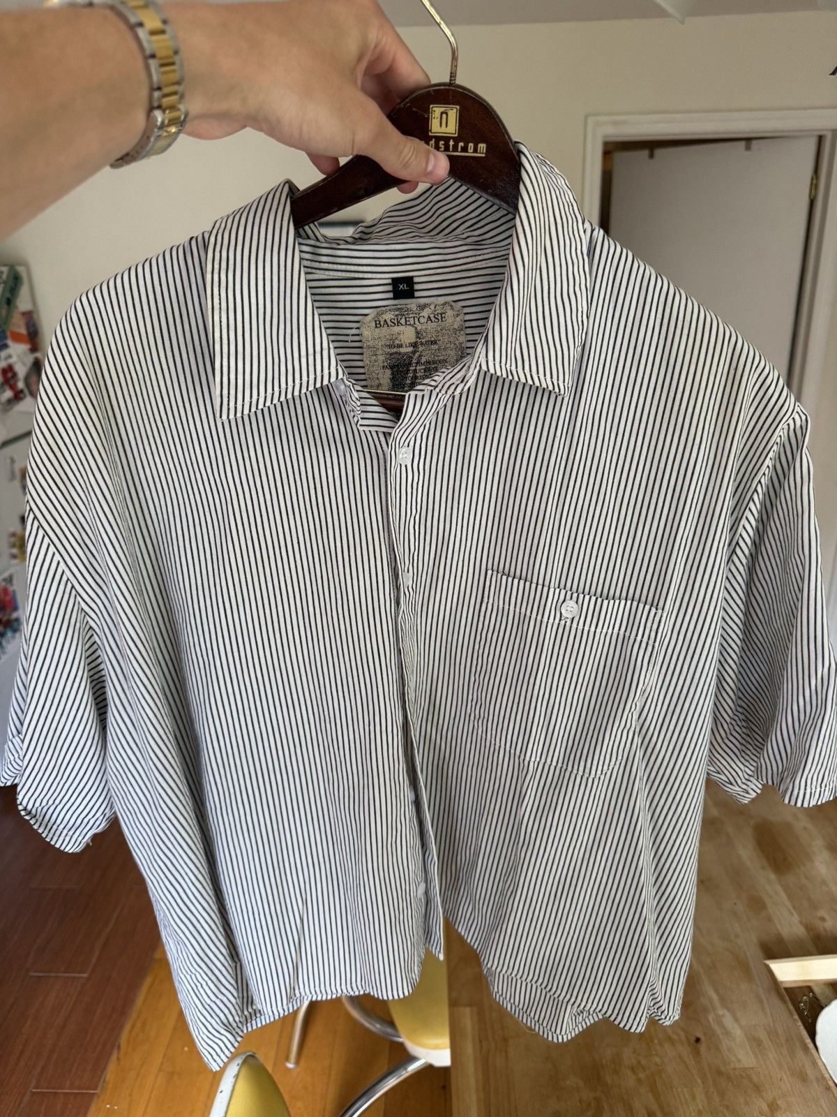 basketcase gallery Striped basketcase button up Size US XL / EU 56 / 4 - 1 Thumbnail