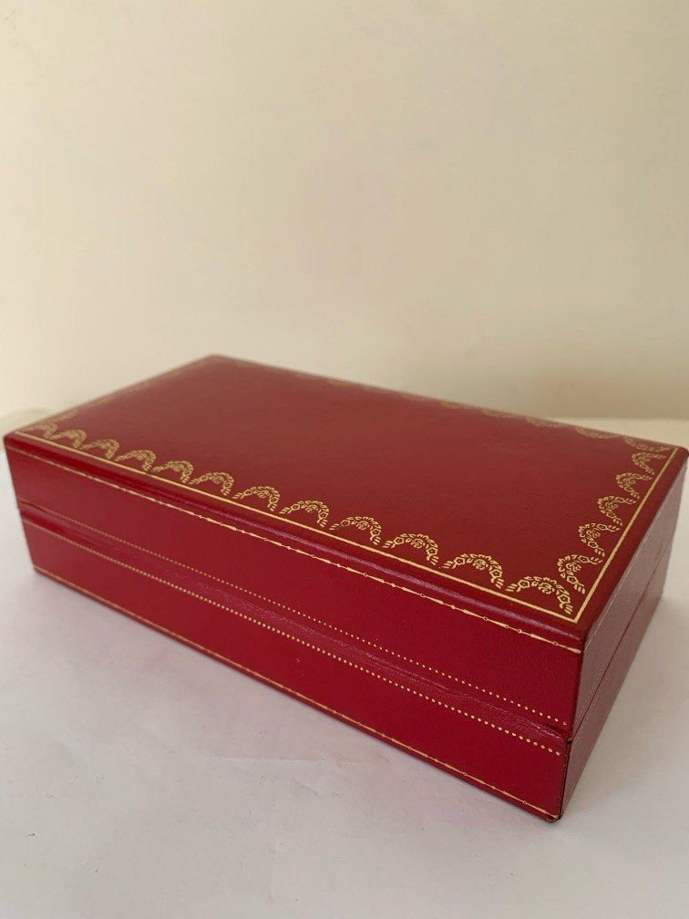 Cartier must de Cartier Santos Vintage Eyewear Red Box Case ONLY Size ONE SIZE - 4 Thumbnail